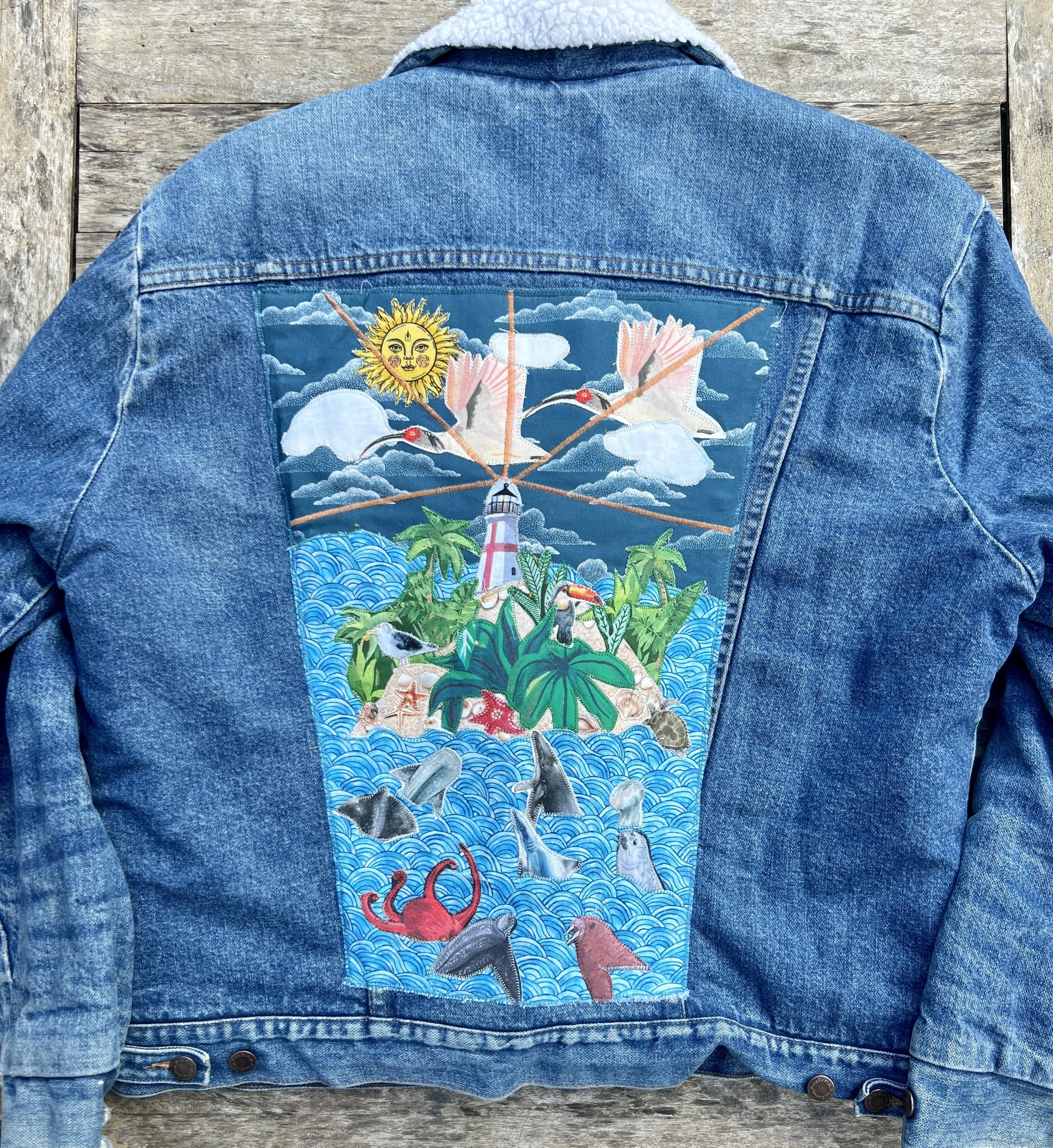 Early Work: Wearable Collage Art