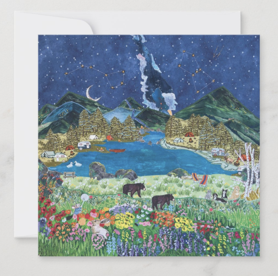Under Big Sky— Art Card