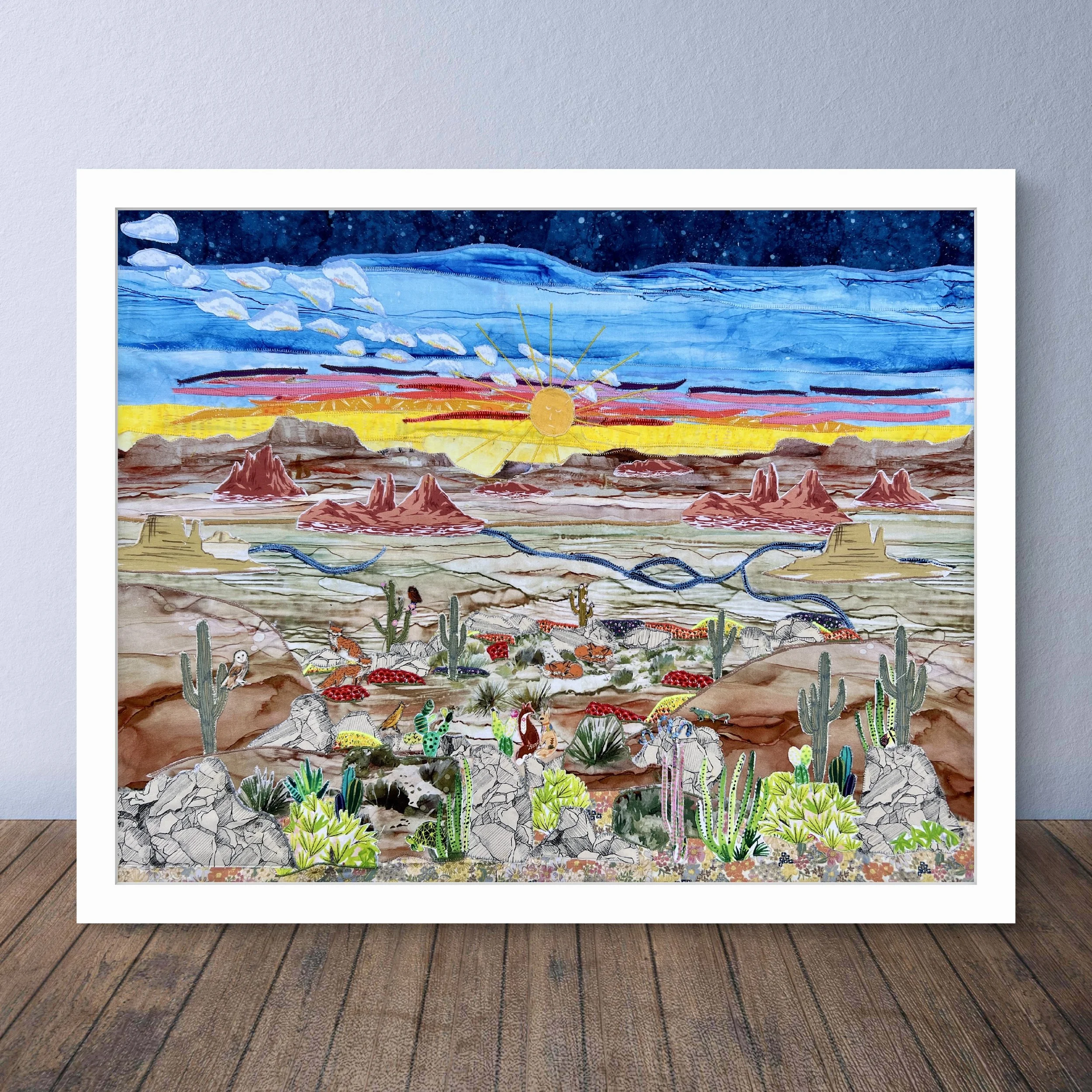 Desert Sunrise Art Print
