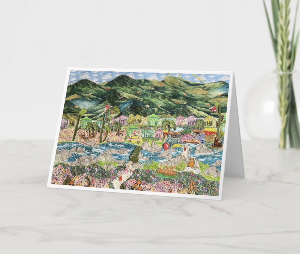 One Red Balloon — Art Card