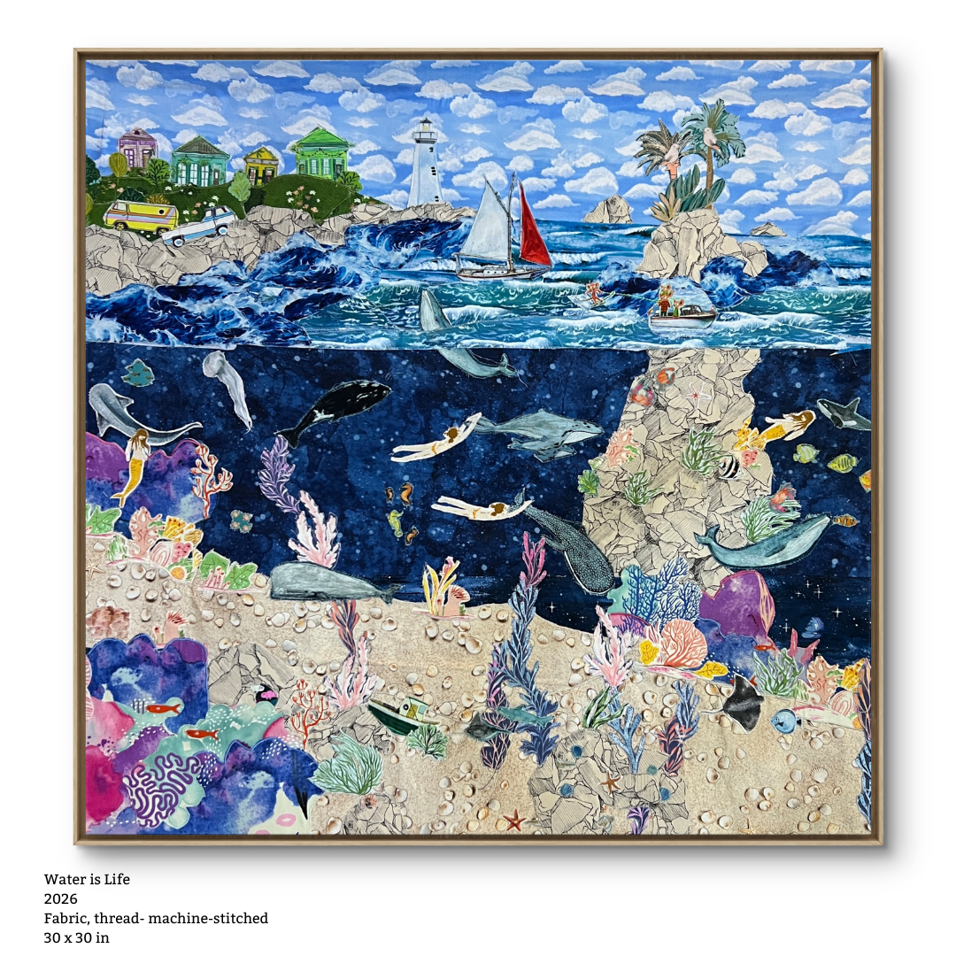 Vibrant Seascape 2026 Reclaimed textiles, machine-stitched 12 × 16 in-9.png