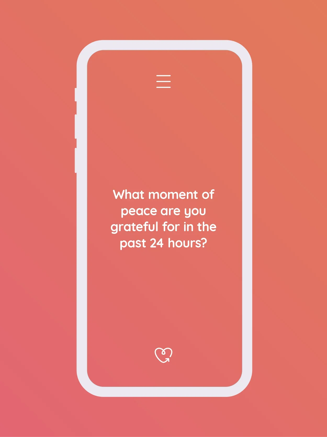  900 Unique Prompts  
 Each time you open Guided Gratitude, you will be presented with a random prompt. If it doesn’t resonate with you, tap the icon to reveal a new one. You can access 50 gratitude prompts for free, but an optional one-time upgrade 