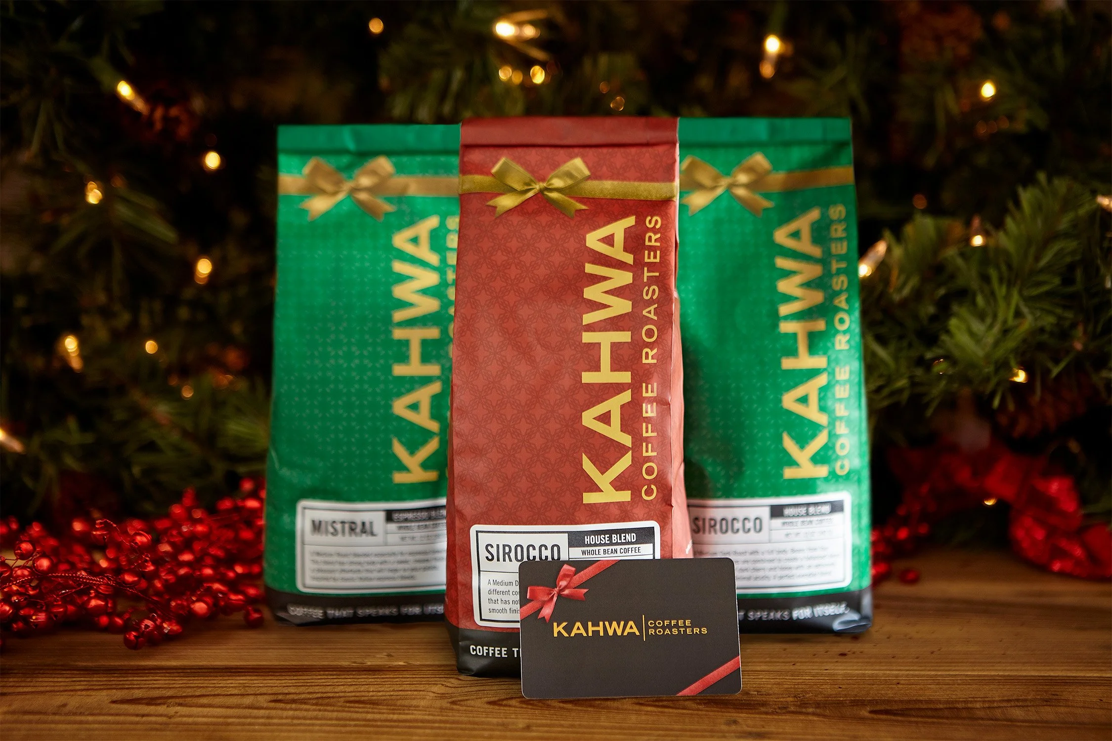 Special, limited edition christmas packaging. 