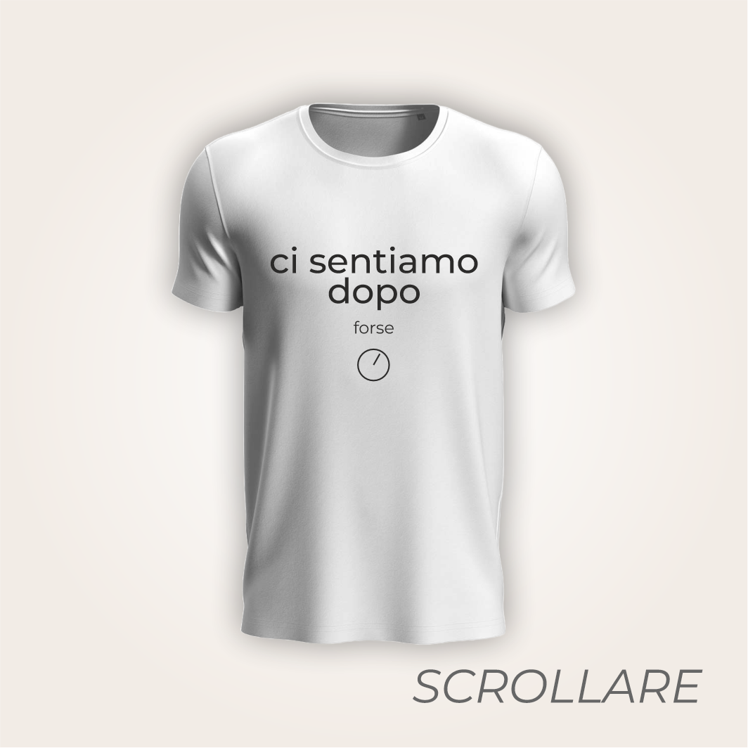 Ci sentiamo dopo
