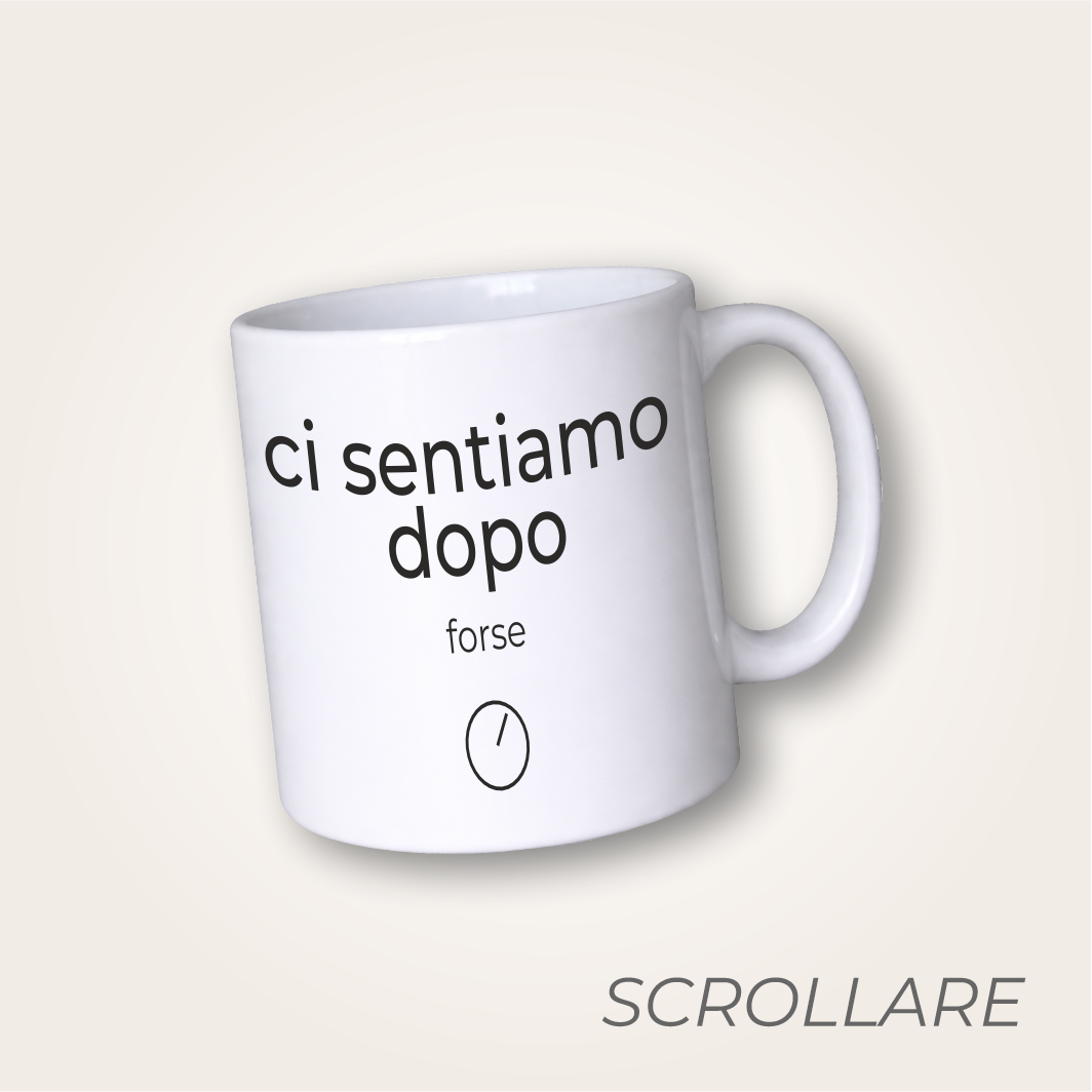 Ci sentiamo dopo