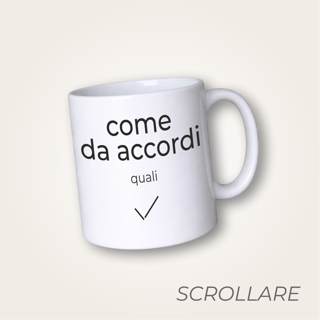 Come da accordi