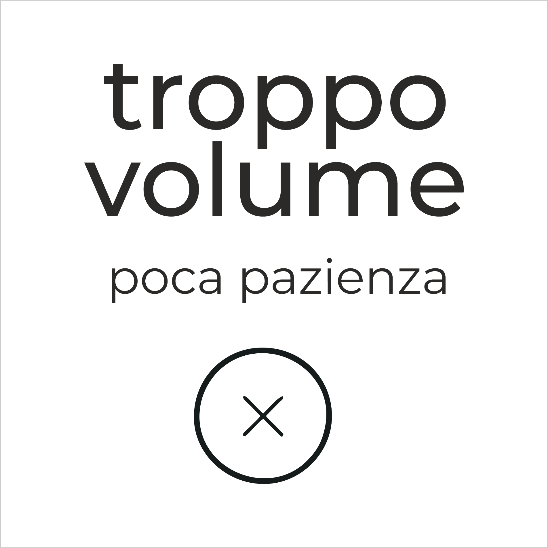 Troppo volume.png