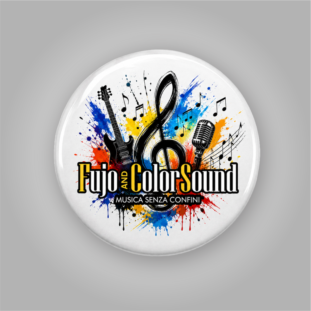 Spilla Ufficiale "Fujo and Color Sound"