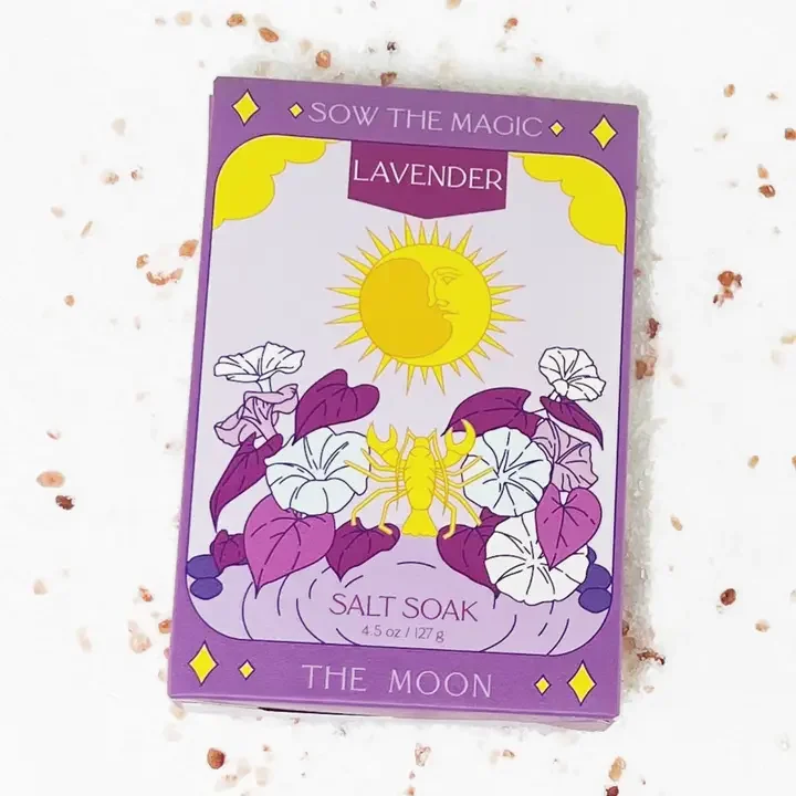 The Moon Dreamy Lavender Salt Soak