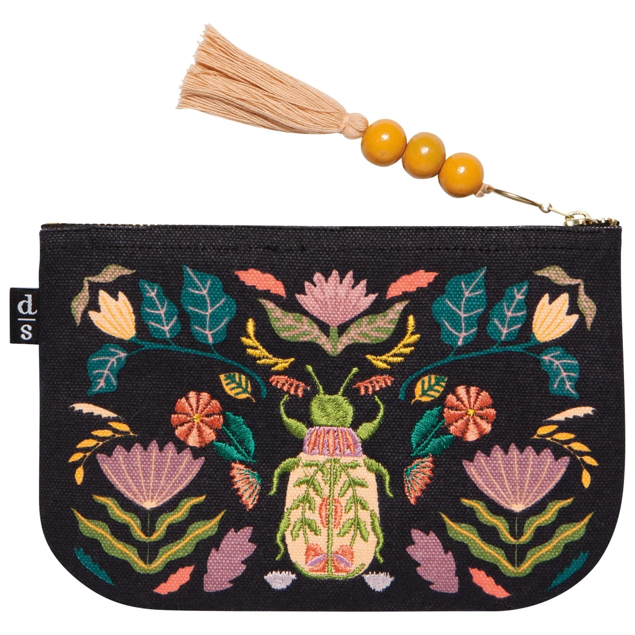 Embroidered Talisman Protection Pouch