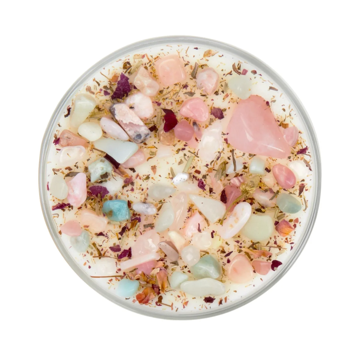 Self Love Soy Crystal Candle 12oz
