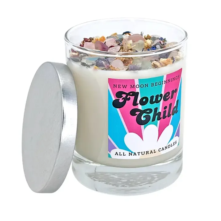 Flower Child Candle