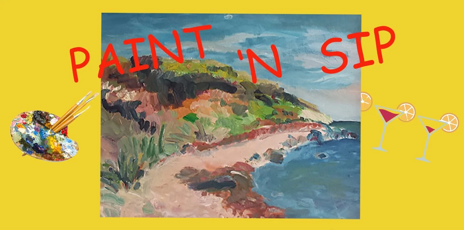 Paint 'n Sip at Dottie's Coffee Lounge w/Diane Firtell