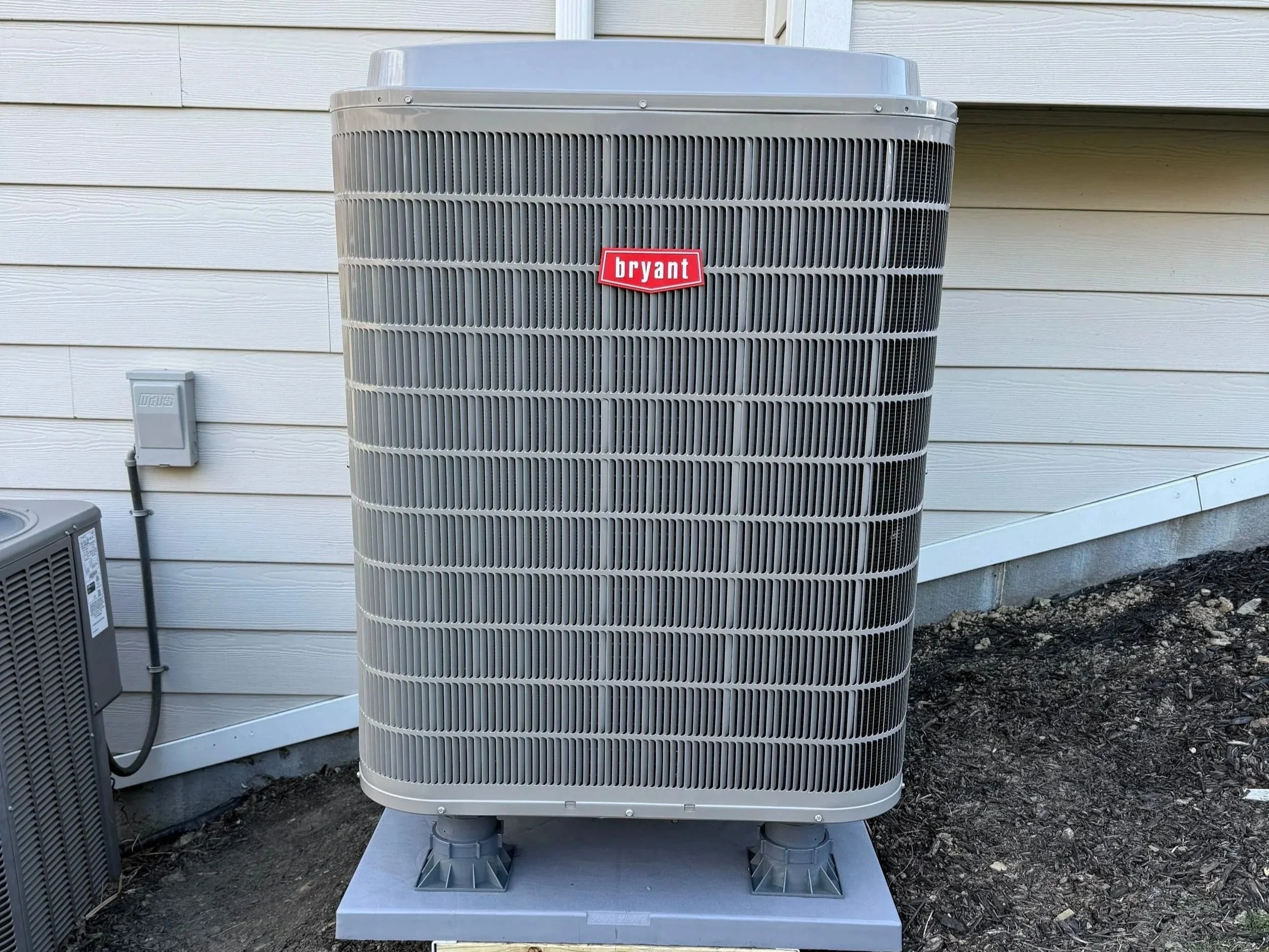 High efficiency HVAC system install