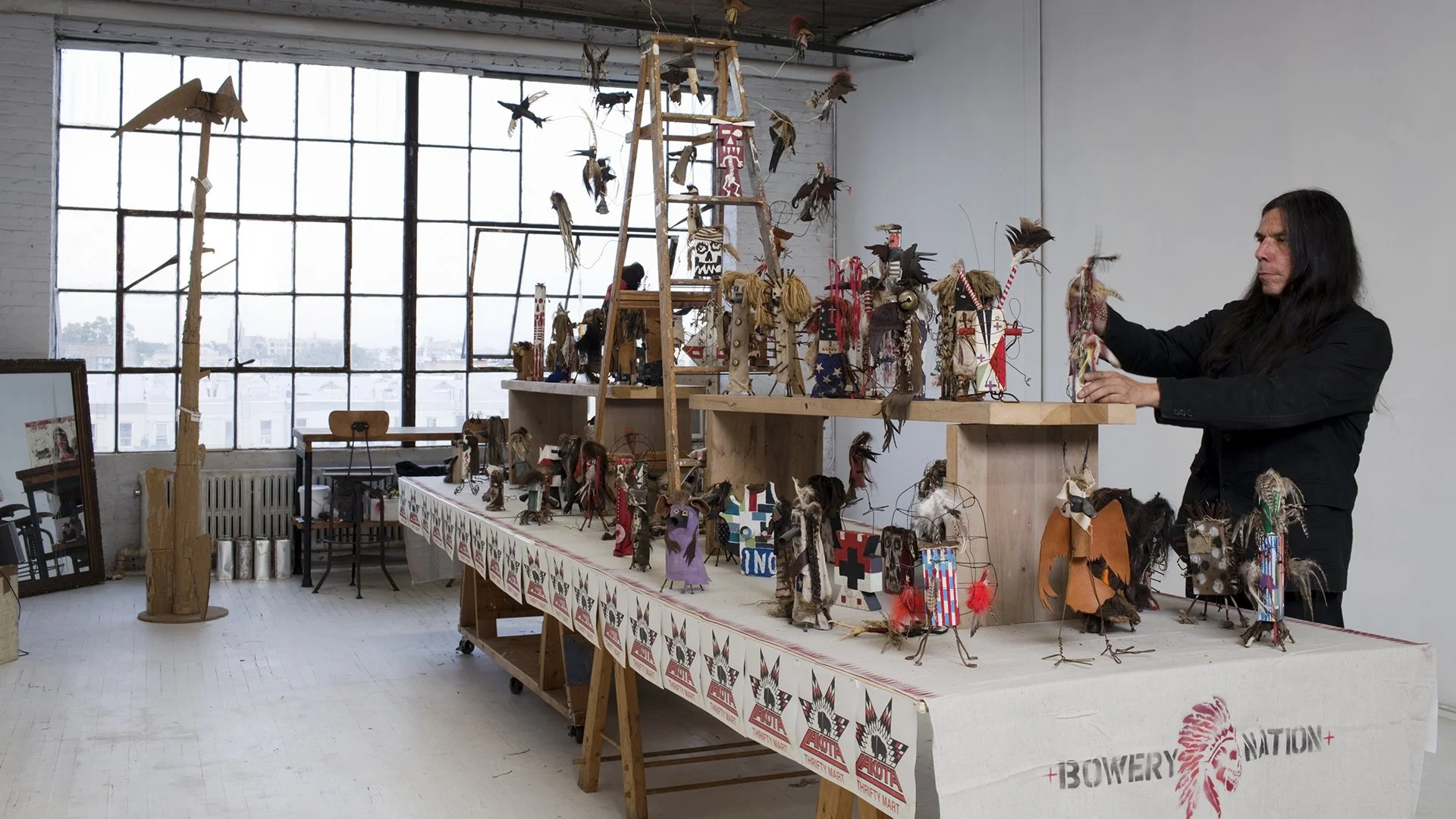 Brad Kahlhamer - The Bowery: Devil’s Mile at the New Museum