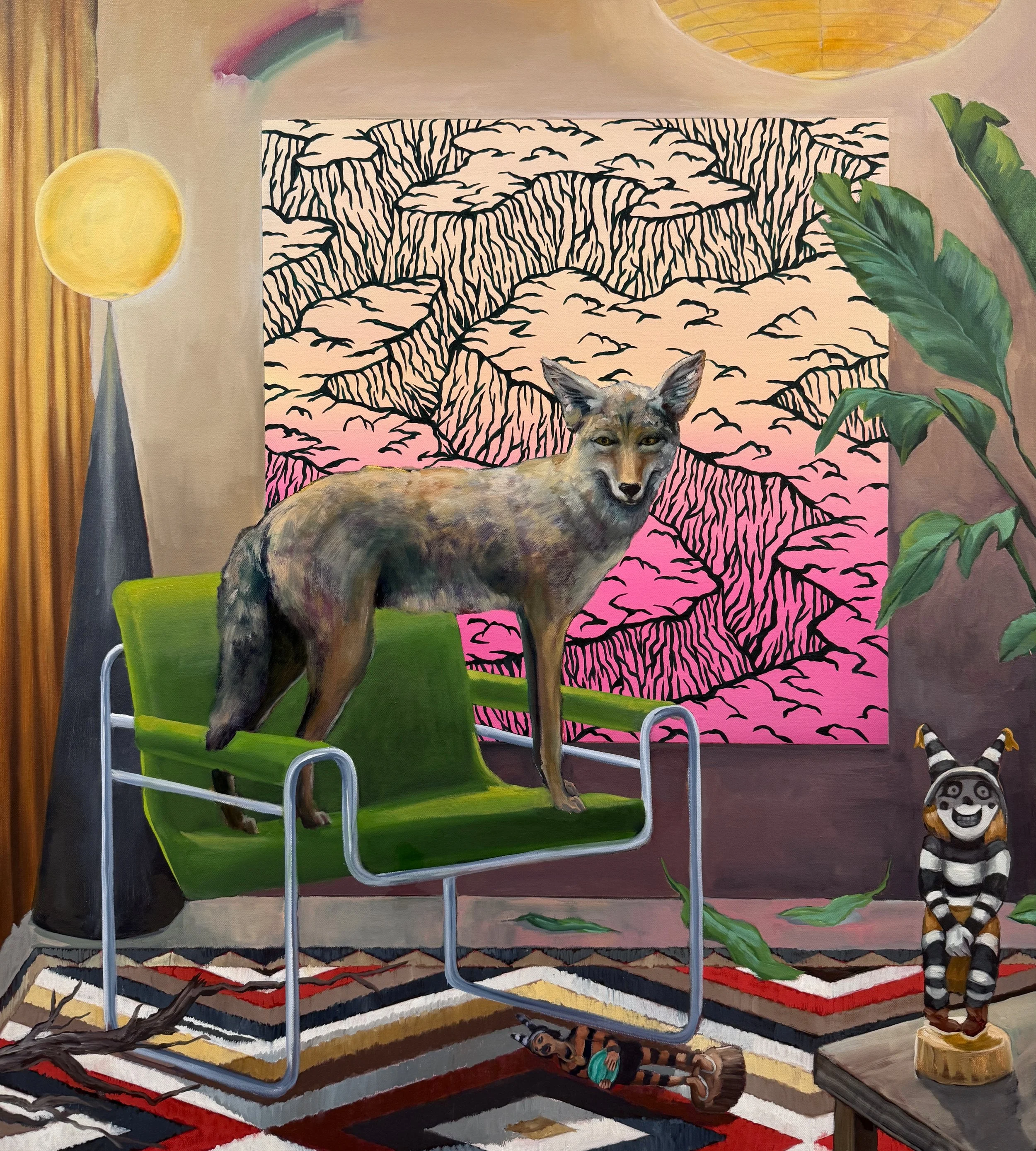 Steven J. Yazzie, Canyon Land_oil on canvas_36x40in_2026.jpg