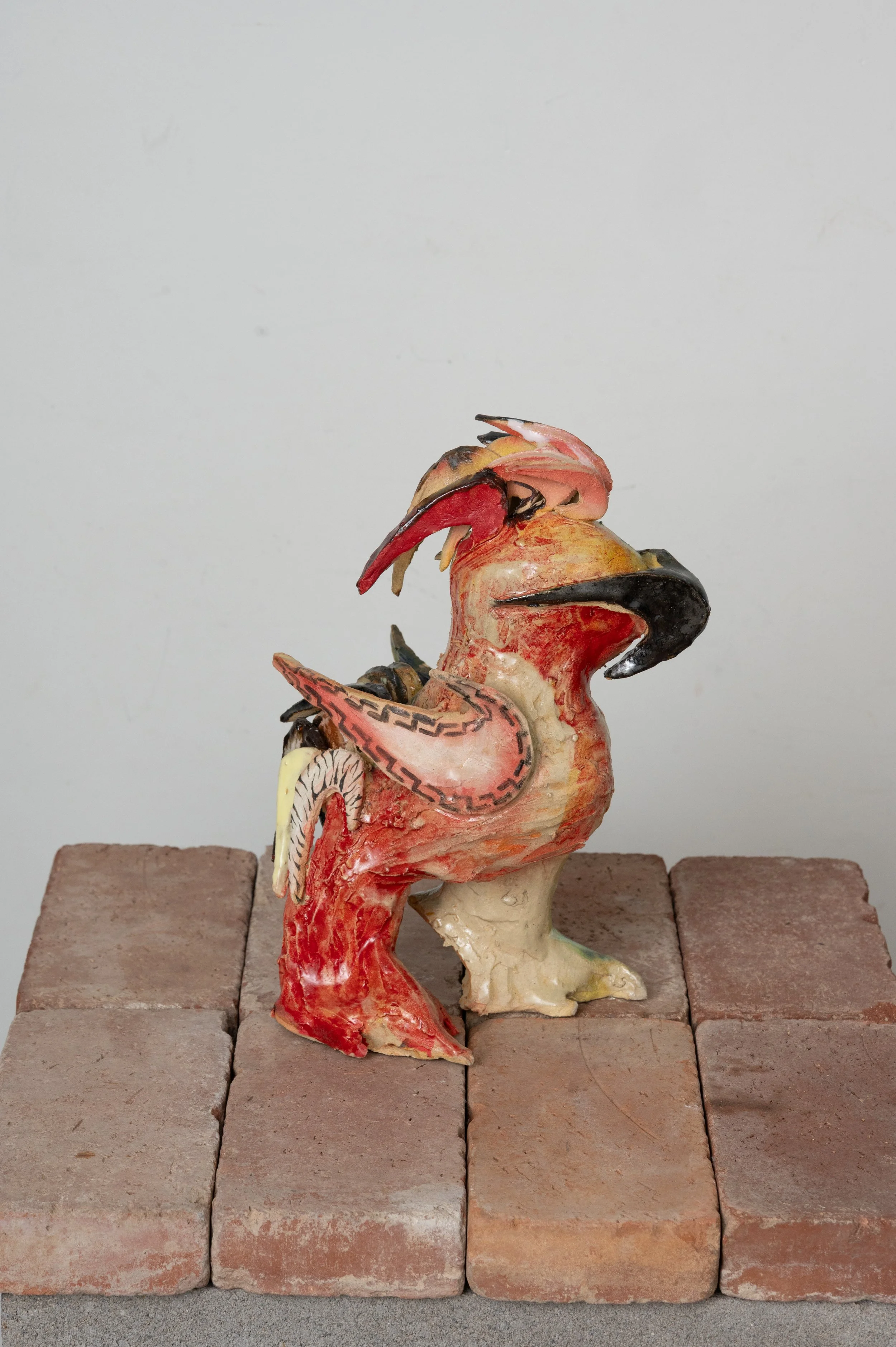 Yaritza Flores Bustos - Untitled (Red Rooster)
