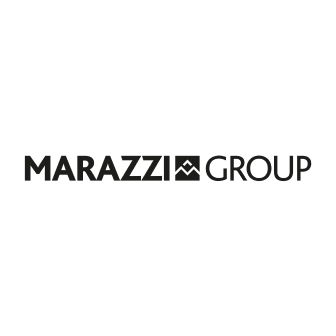 Das Bild zeigt das Logo der Firma Marazzi Group.