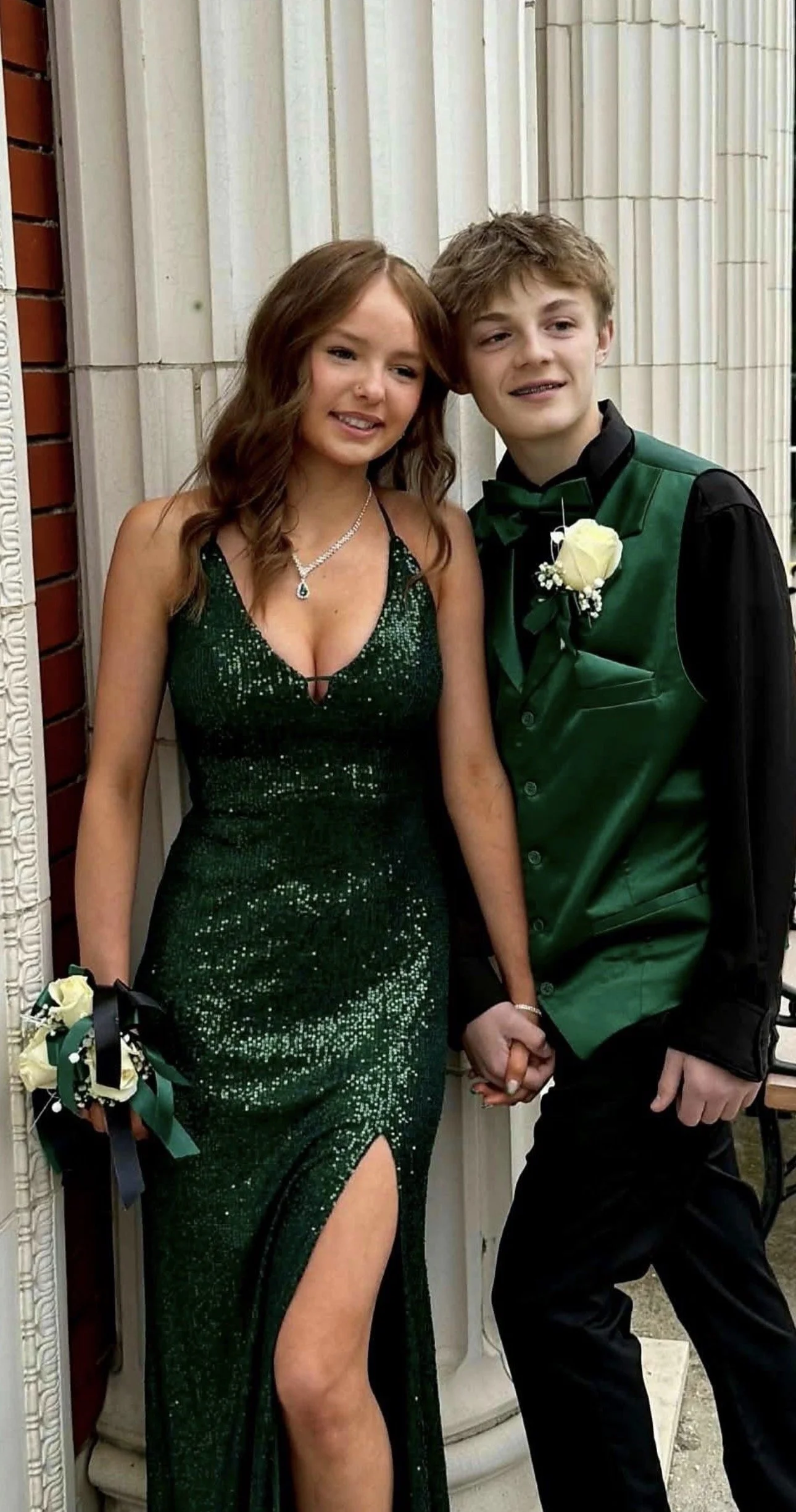 Corsage and Boutonniere Set