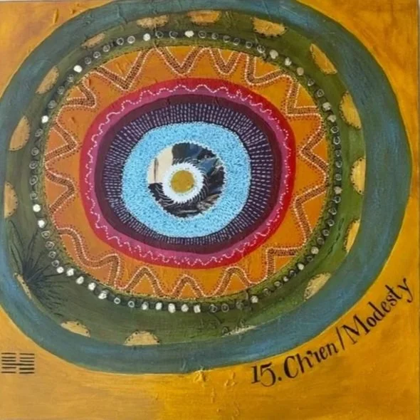 Modesty
Acrylic & Gold flakes on canvas
36" x 36" - 2026
$800
