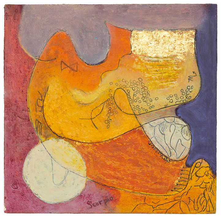 Mutation
12" x 12"
cold wax, oil on hardwood panel