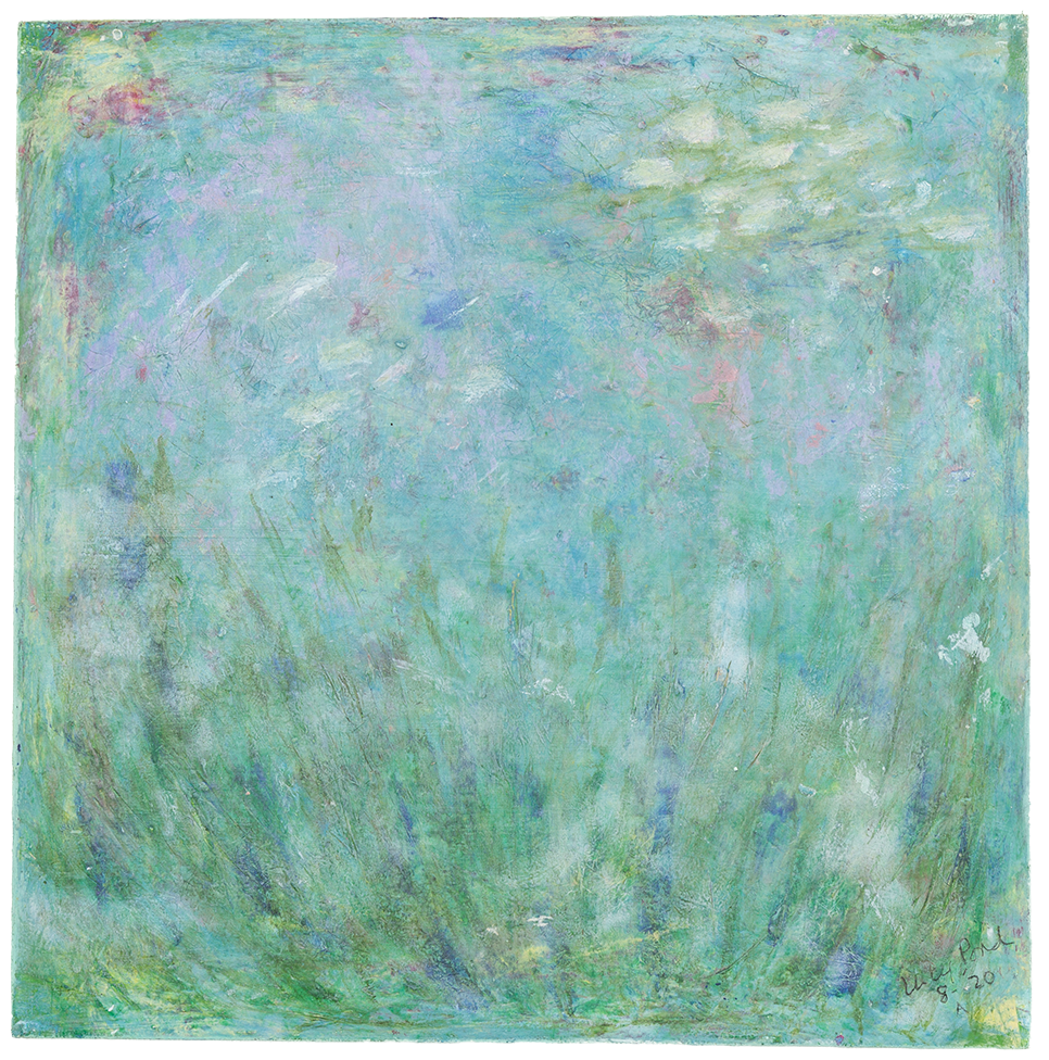 Fluid
12" x 12"
cold wax and oil on hardwood board