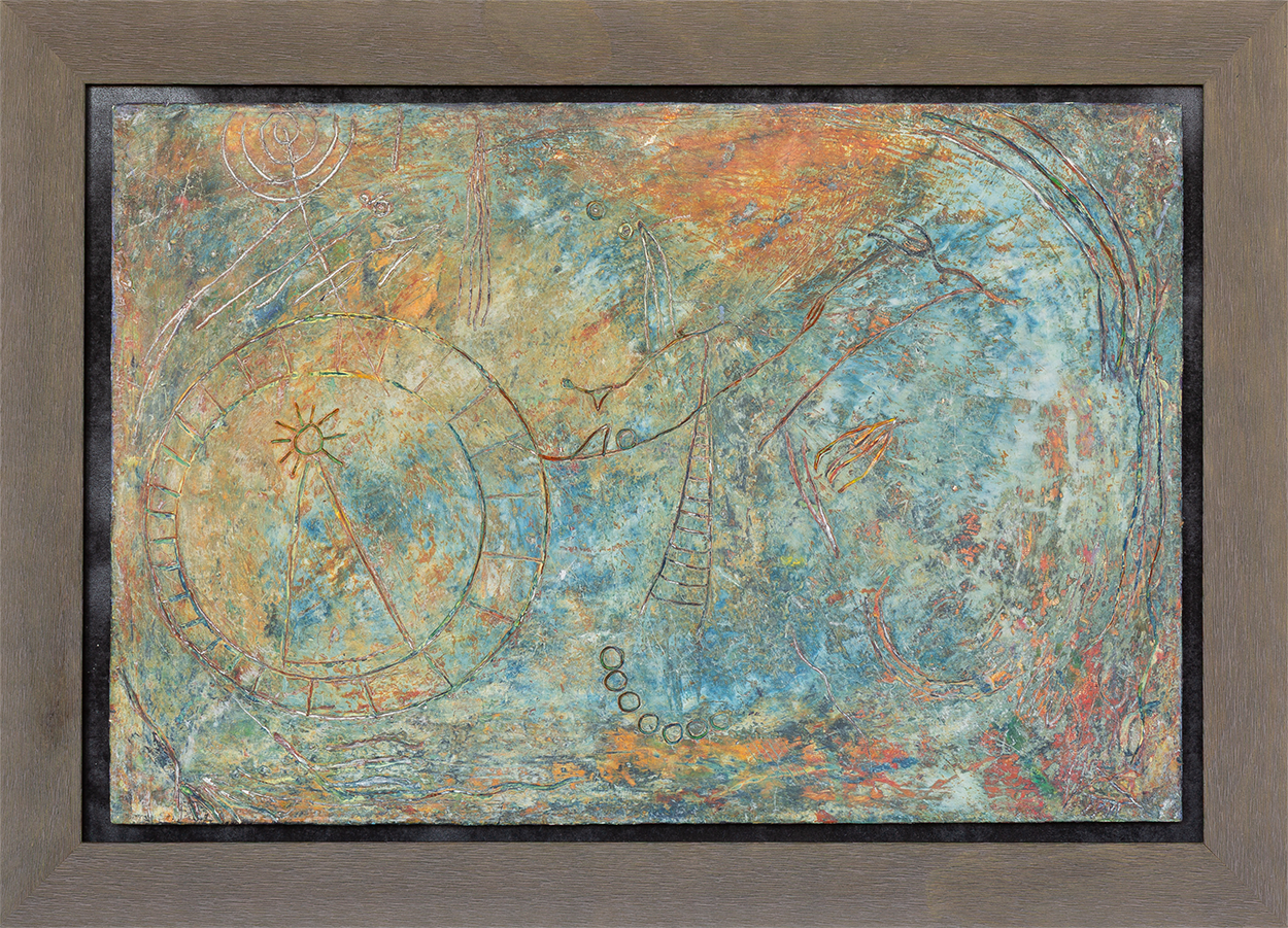 Whispers from the Ancients
21.5" x 15.5" framed