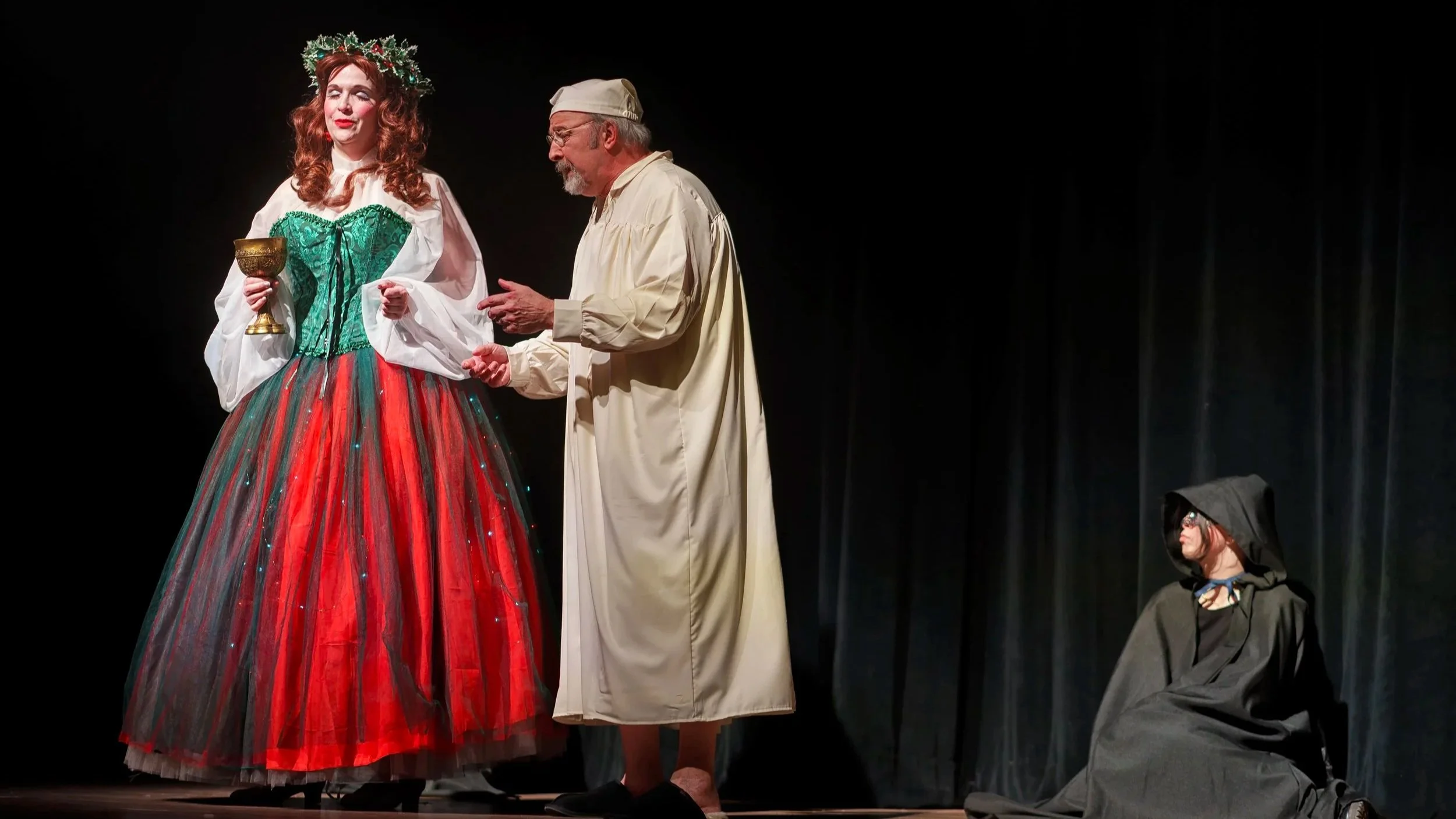 A Christmas Carol Play,  Production by Ashe County Little Theatre