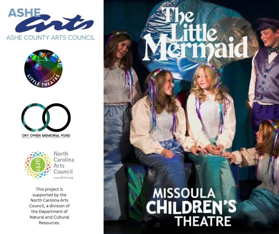 Auditions: Monday, October 5th, from 3:30 &ndash; 5:30 pm at Ashe Civic Center in the auditorium. Those auditioning should arrive by 3:30 pm and plan to stay the full two hours. Please note that Middle and High School students are permitted to arrive
