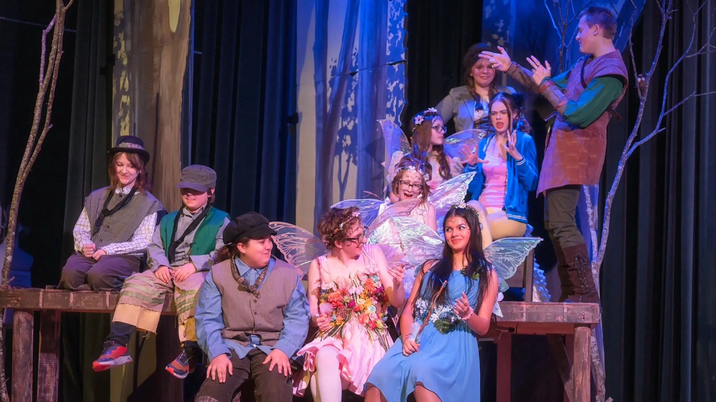 New Wendy in Neverland Play, Production by Ashe County Little Theatre