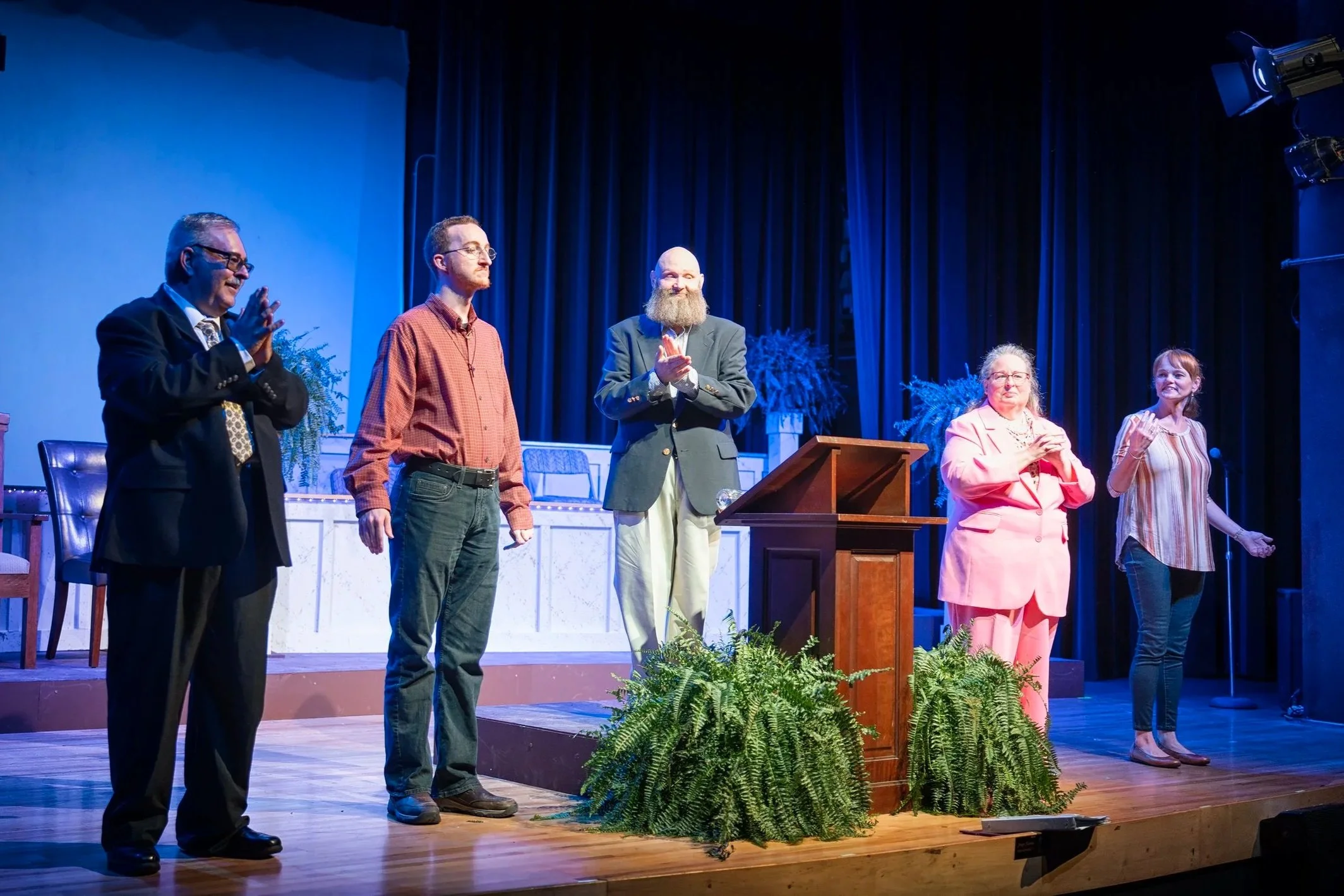The Christians Play, Production by Ashe County Little Theatre