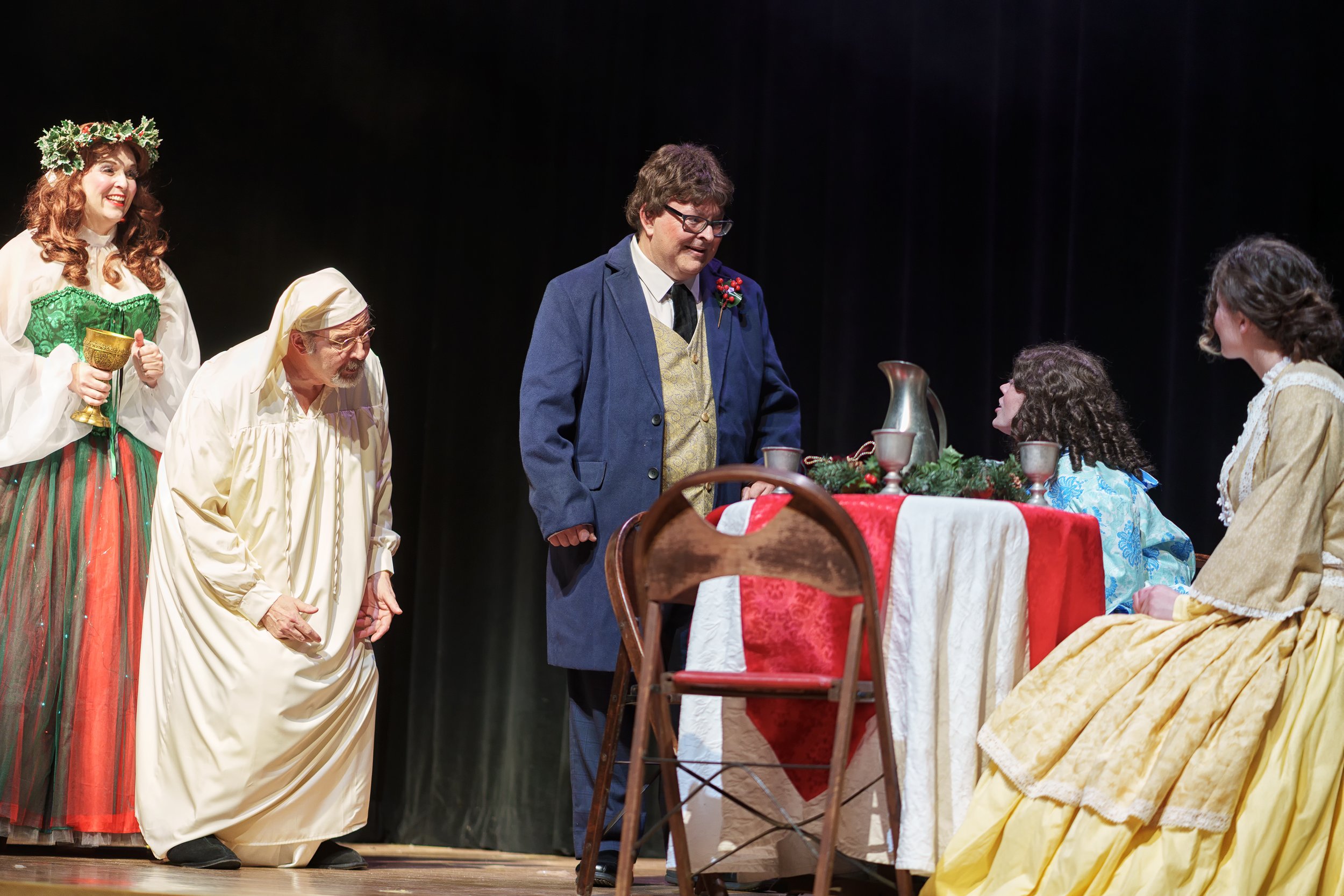 A Christmas Carol Play,  Production by Ashe County Little Theatre