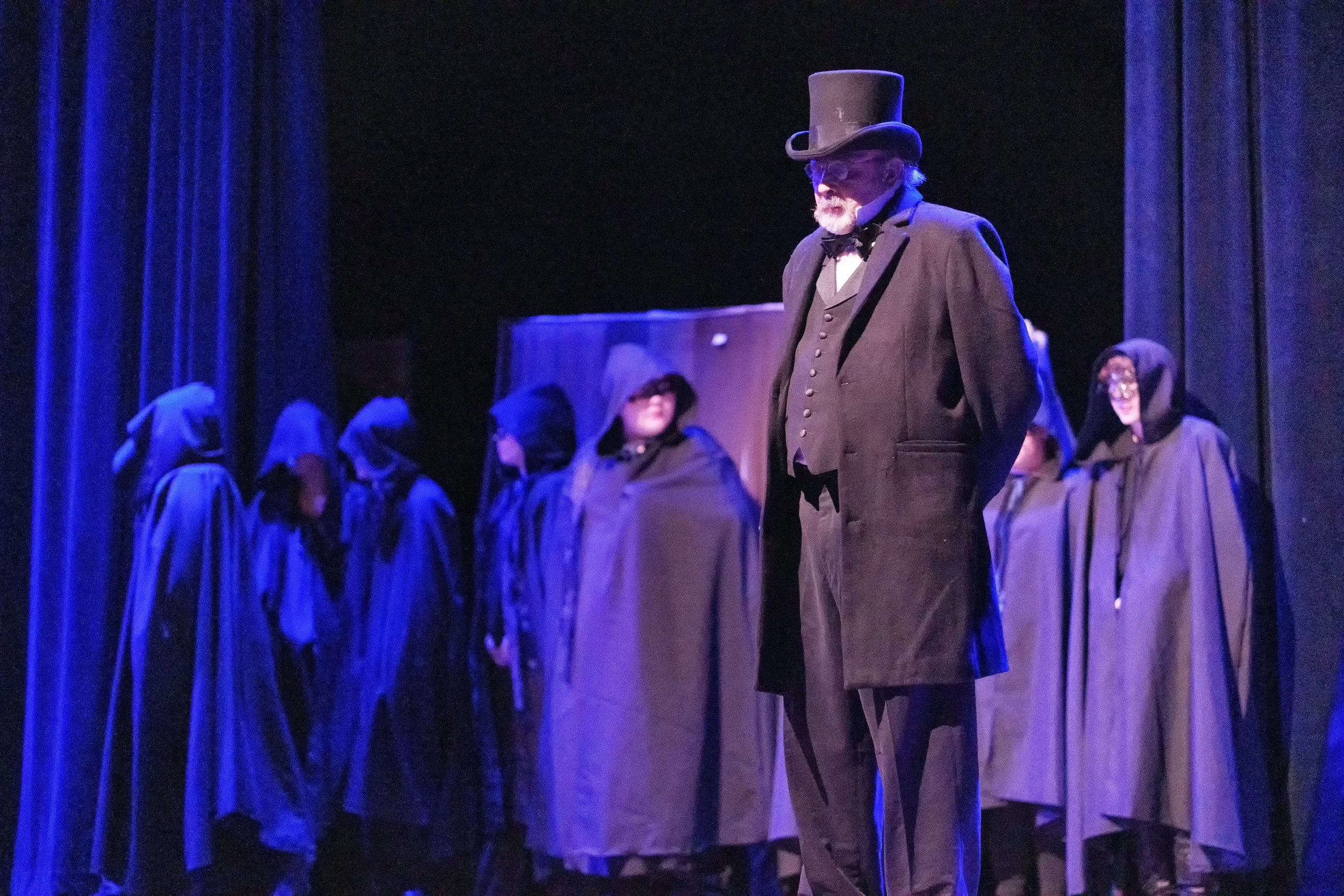 A Christmas Carol Play,  Production by Ashe County Little Theatre