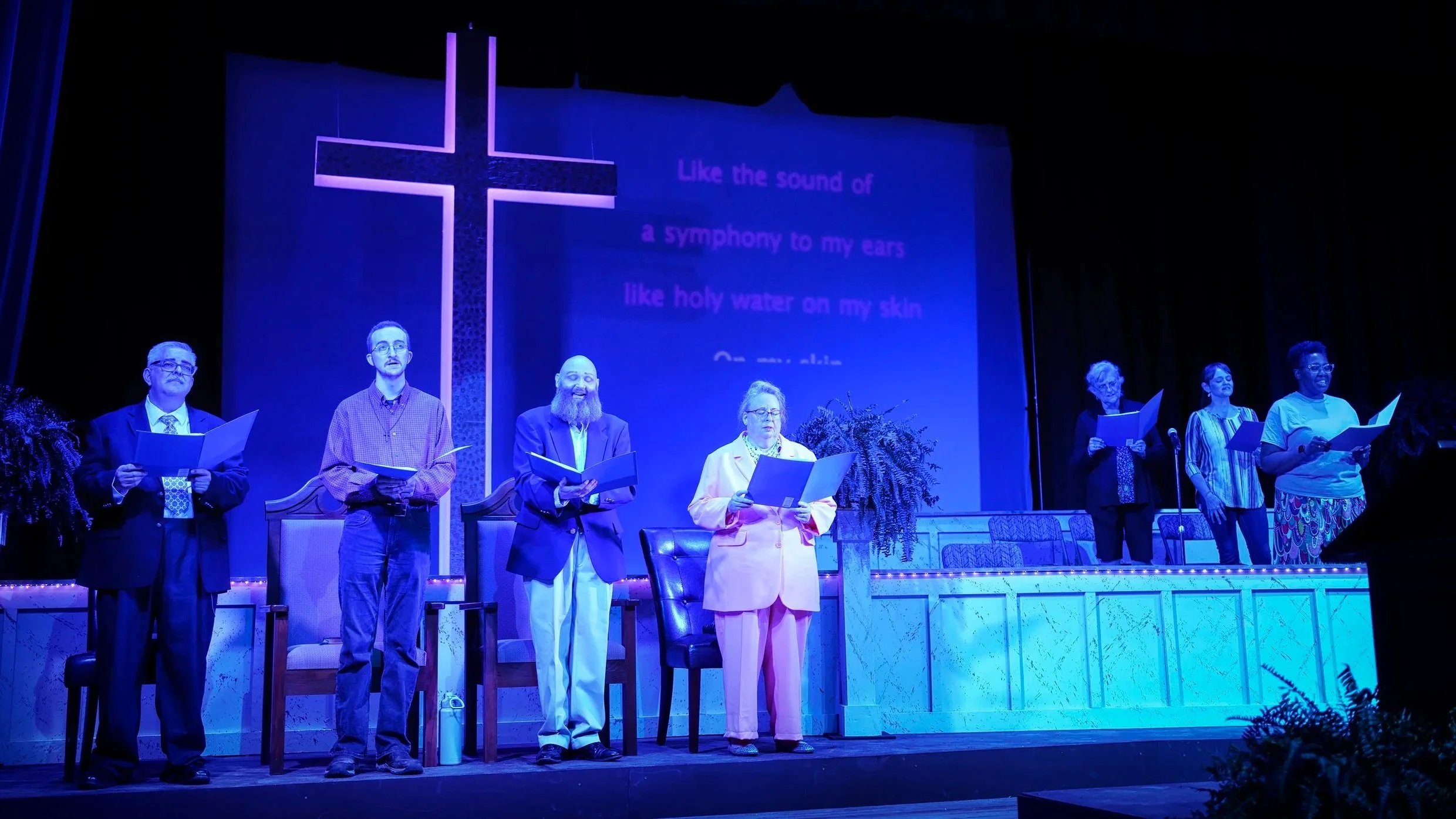 The Christians Play, Production by Ashe County Little Theatre