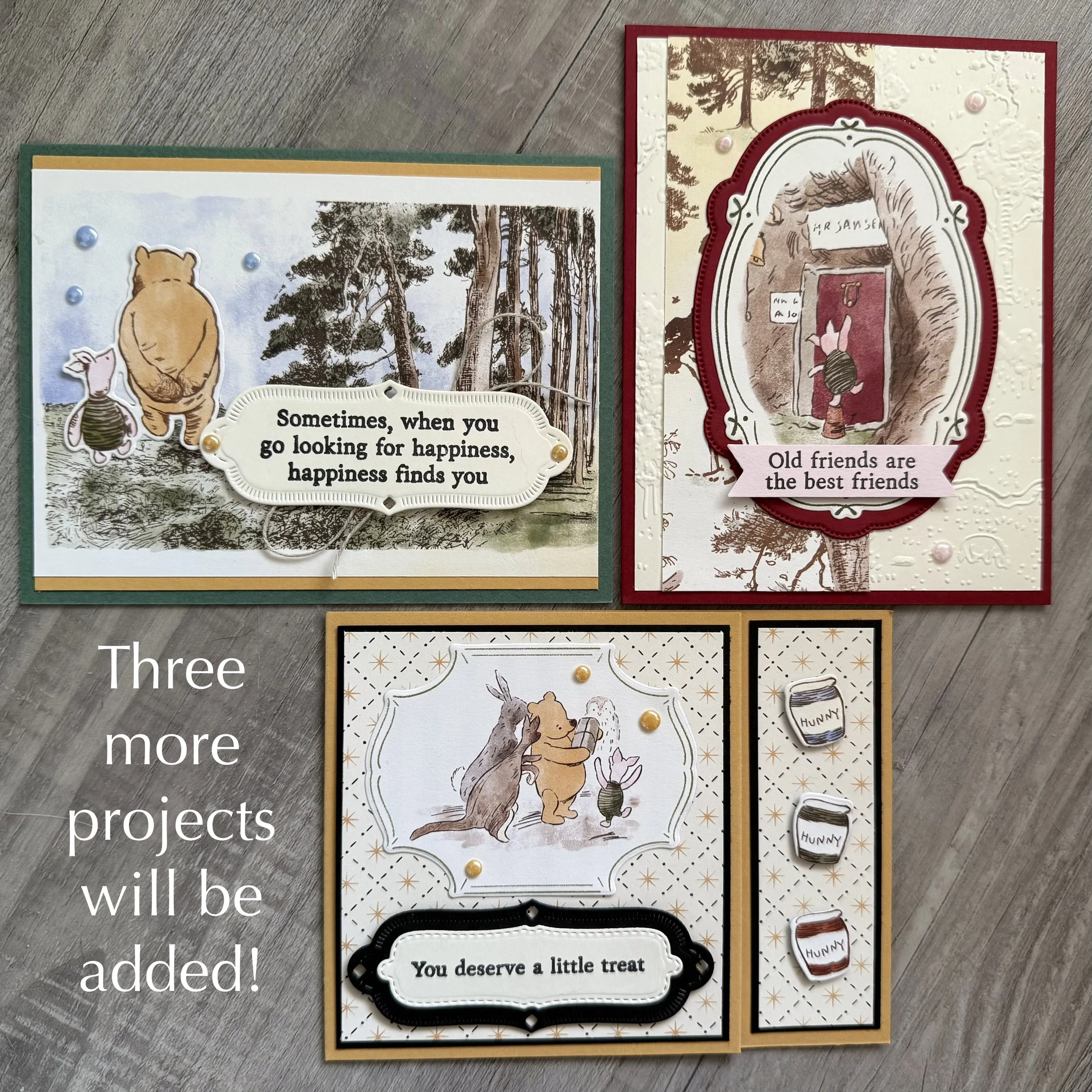 Winnie the Pooh Signature Card Class