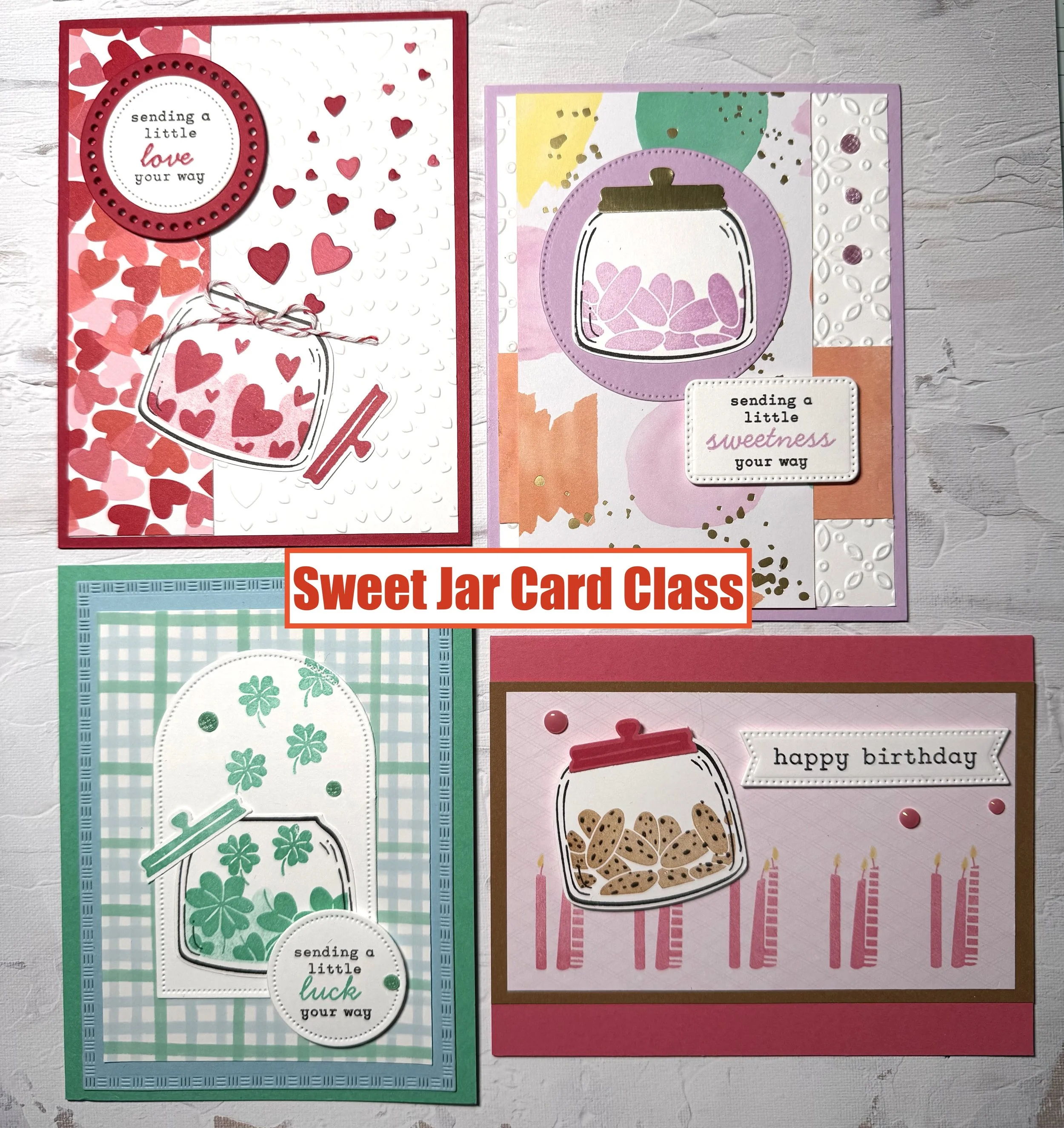 Sweet Jar Card Kit