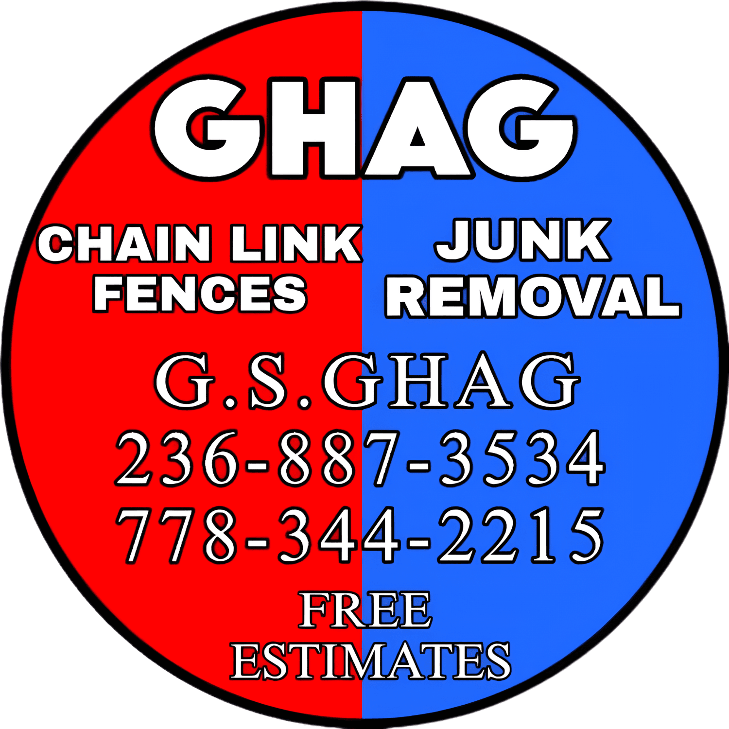 Ghag Chain Link Fences &amp; Gates 