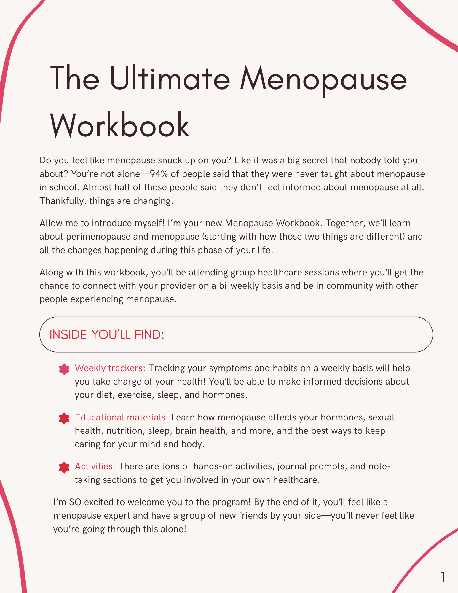 Experienced writer for menopause content