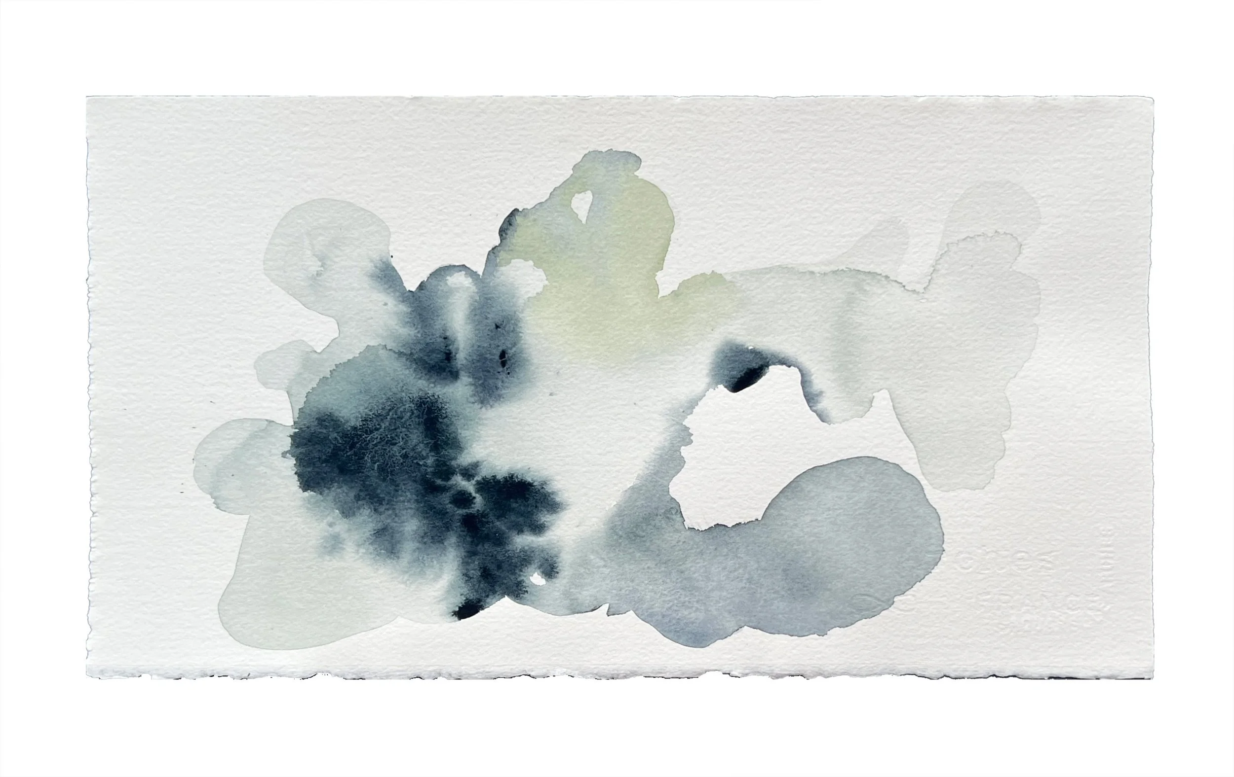 Chiron (Lichen) 3, 2022, 13.5” X 7.5”,
Watercolor on Paper