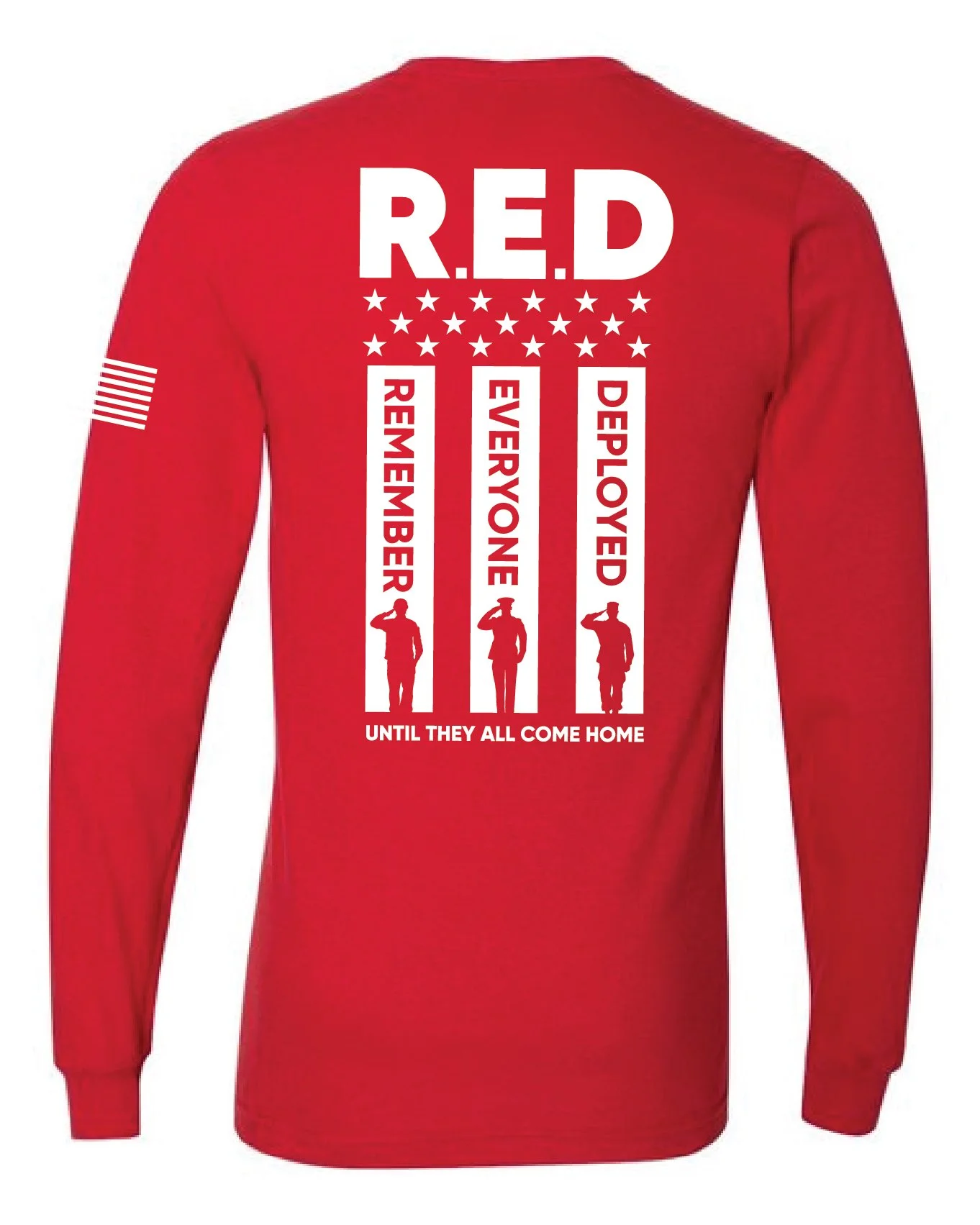 Unisex Long-Sleeve RED T-shirt