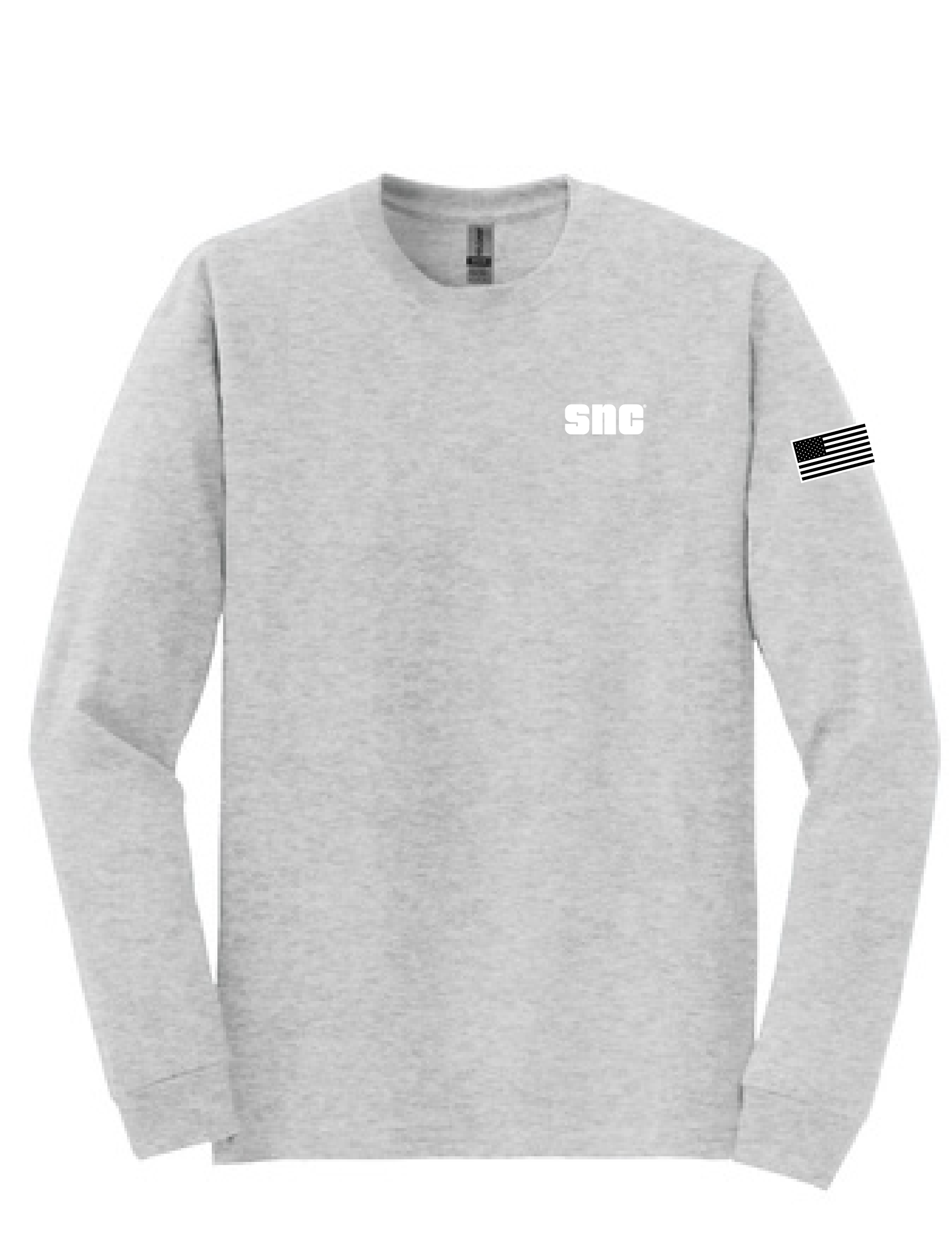 Long-Sleeve Crewneck T-Shirt