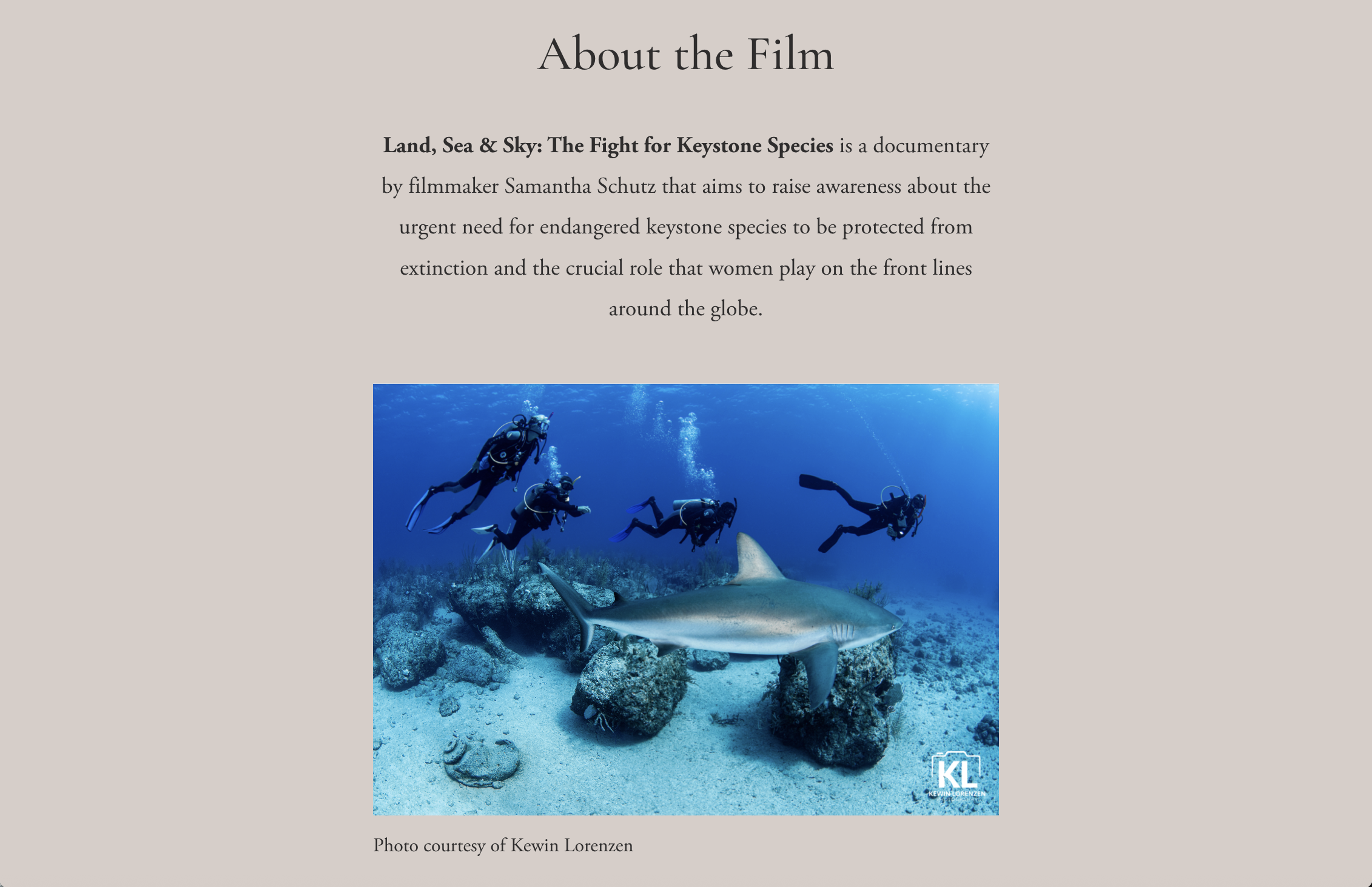 Land, Sea & Sky Project