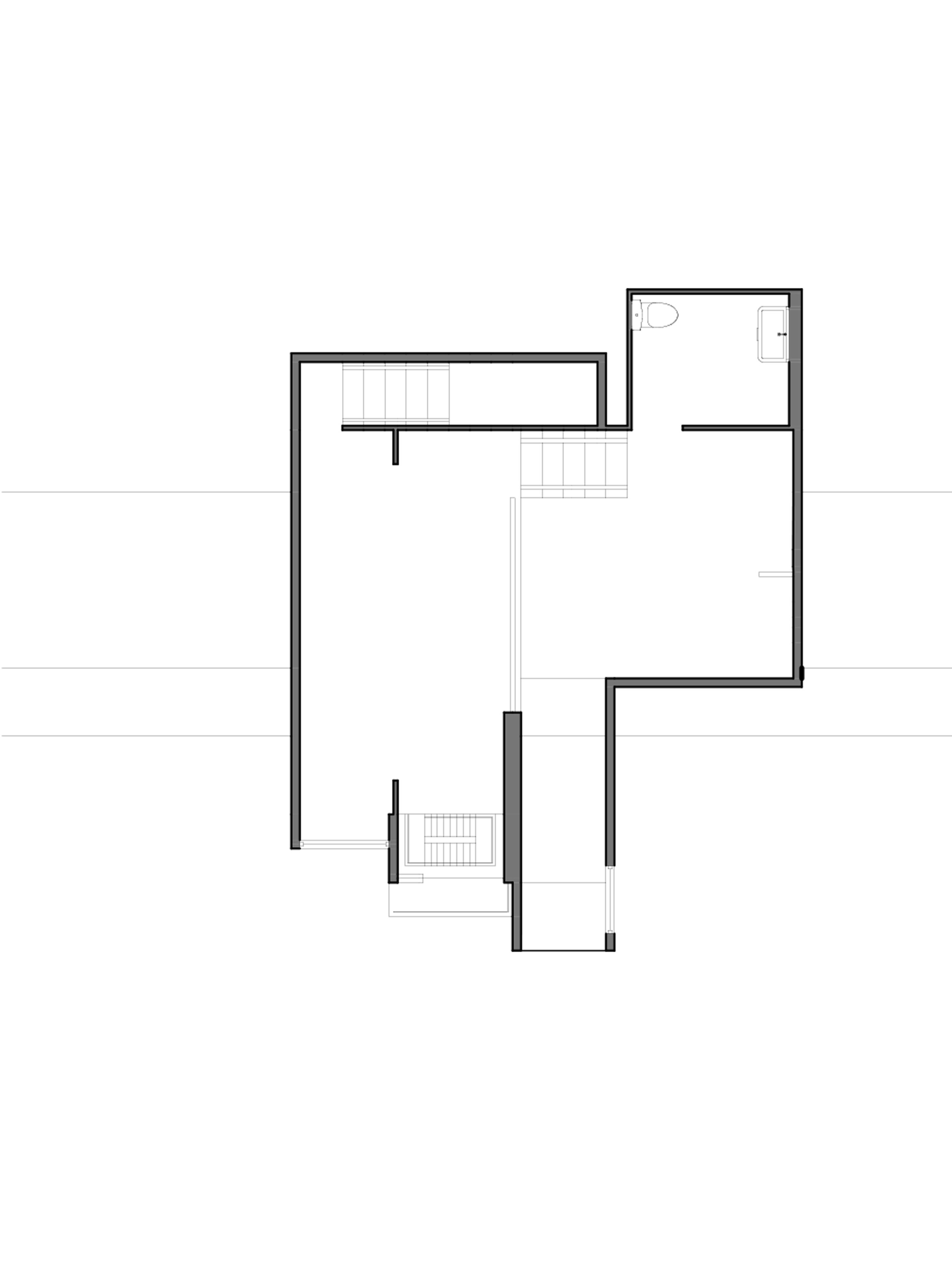 Entry Level Floor Plan.