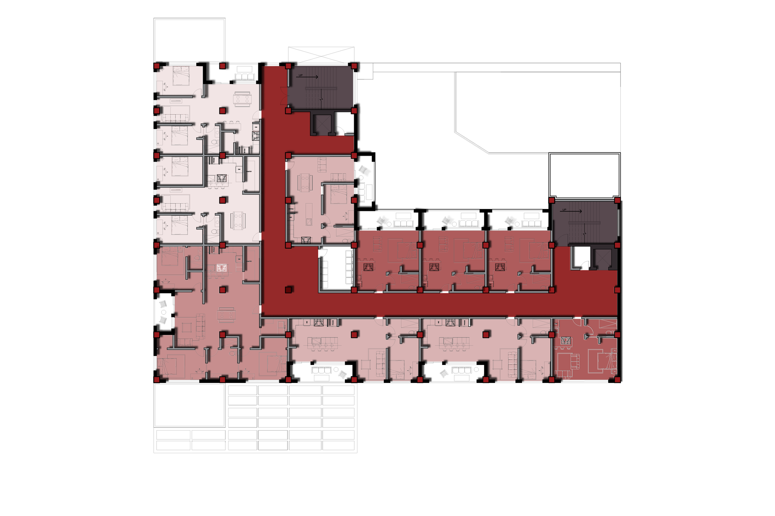 4th-6th Floor Plans.