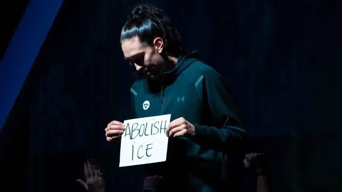 Breanna Stewart Protests ICE After Fatal Minneapolis Shooting as WNBA Star Speaks Out