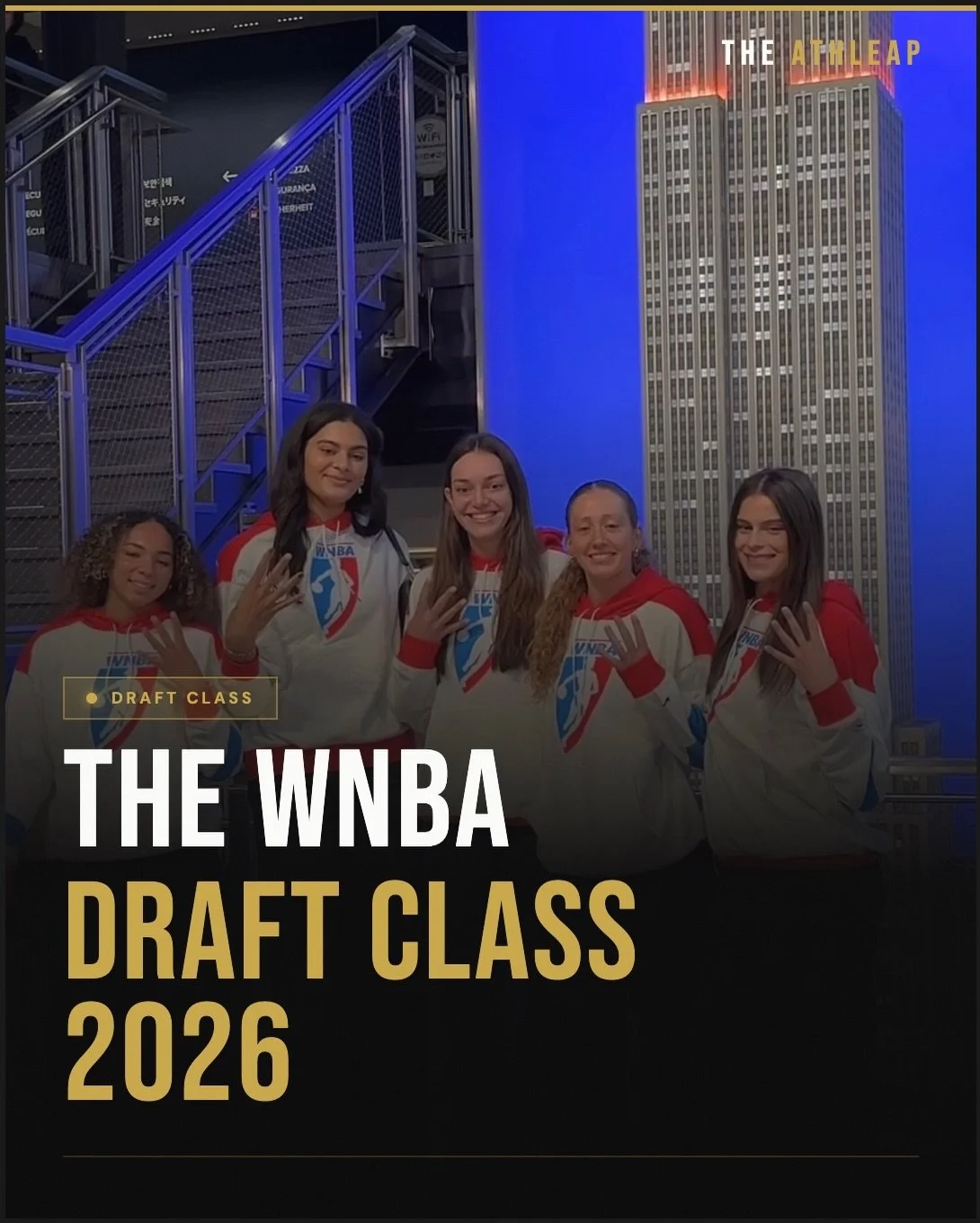 WNBA Draft Class 2026 is gearing up for their big night! Years of work and sacrifice and tonight is the culmination of everything they put into the game! Excited to see where these future stars land! 

Who are your draft picks!? 
Who is rocking your 