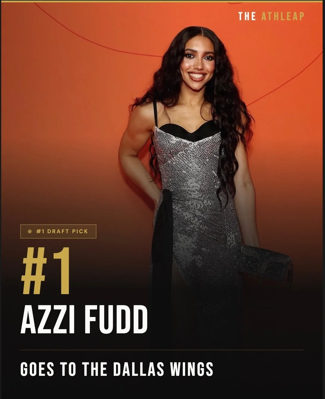 Azzi officially goes #1 overall to the Dallas Wings, securing a landmark $500,000 rookie salary under the new CBA which is a massive leap from the $78k rookie max just a year ago! Looking fwd to what&rsquo;s to come!

#TheAthleap #wnba #wnbadraft