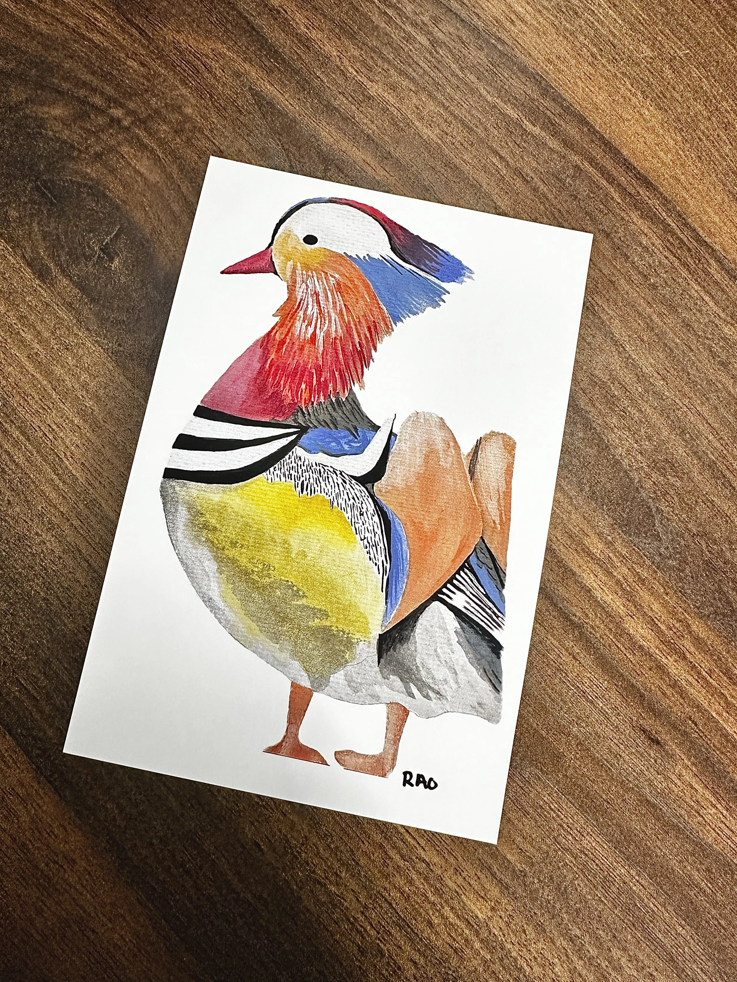 Print of Original Watercolor