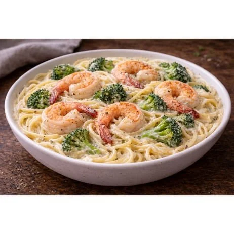 SHRIMP Broccoli ALFREDO