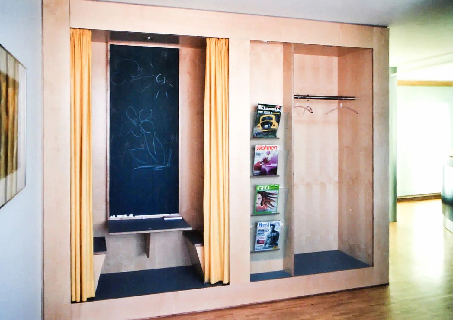 garderobe + spielecke